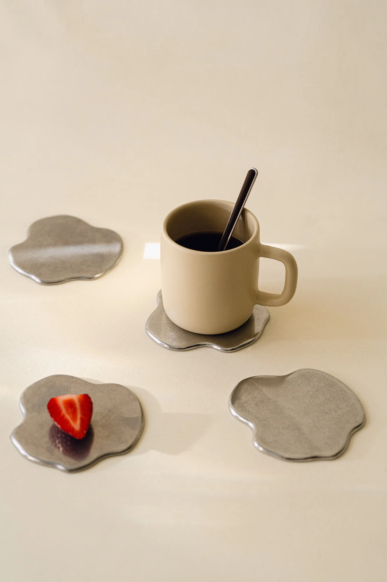 Set 4 Couverts Noli - 1 Personne - Cocoa Brown - Image 2