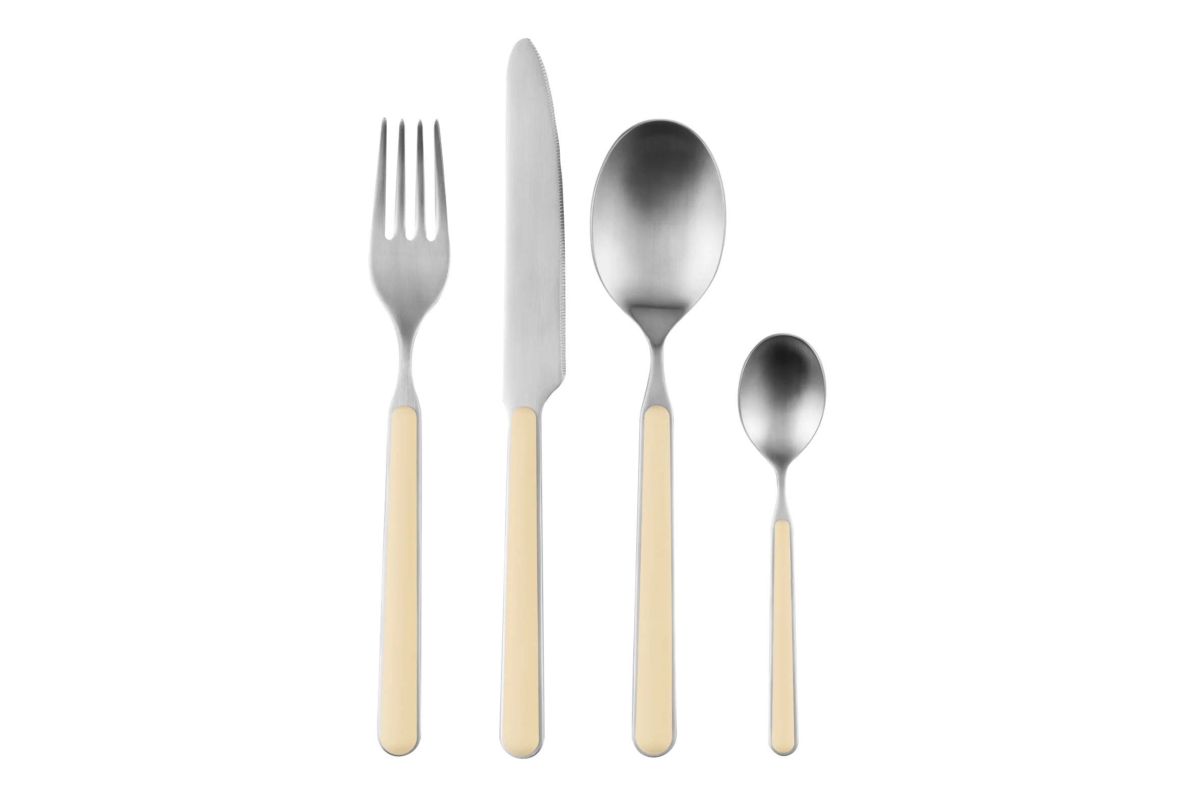 Set 4 Couverts Noli - 1 Personne - Butter Yellow - Image 6