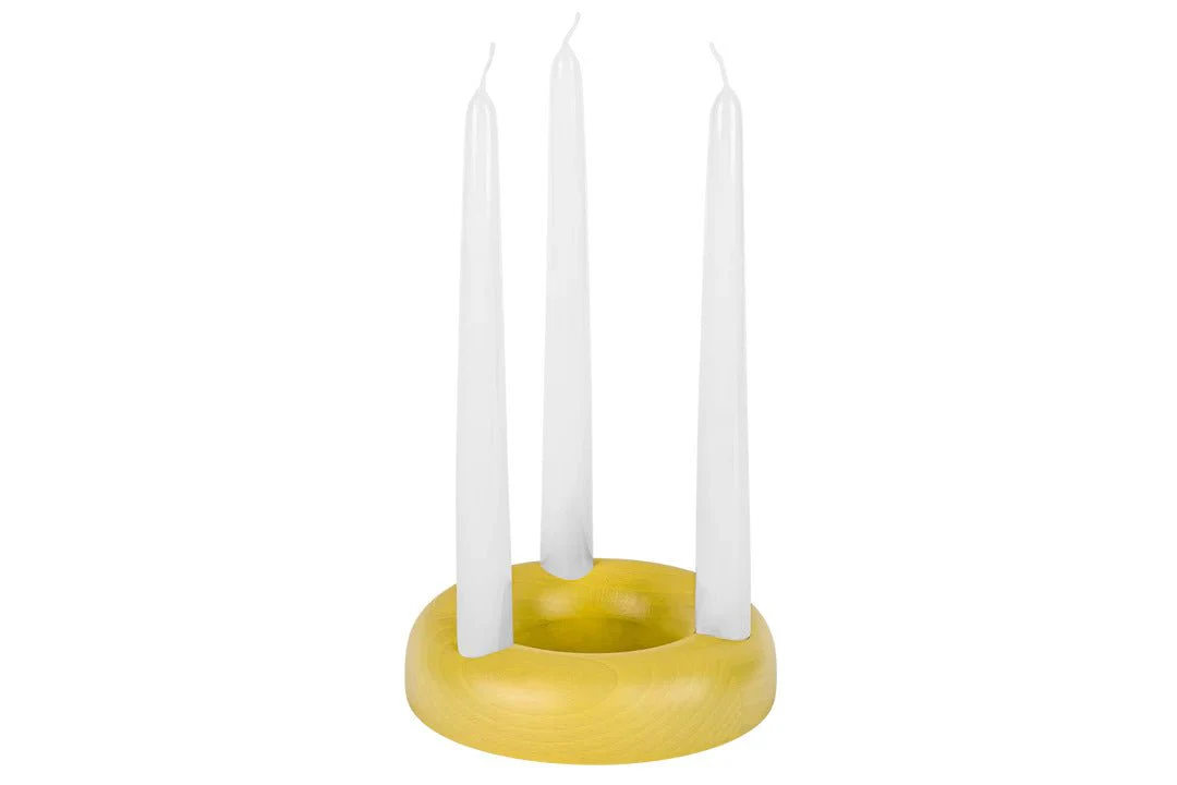 Bougeoir Lums - Grand - Mellow Yellow - Image 2