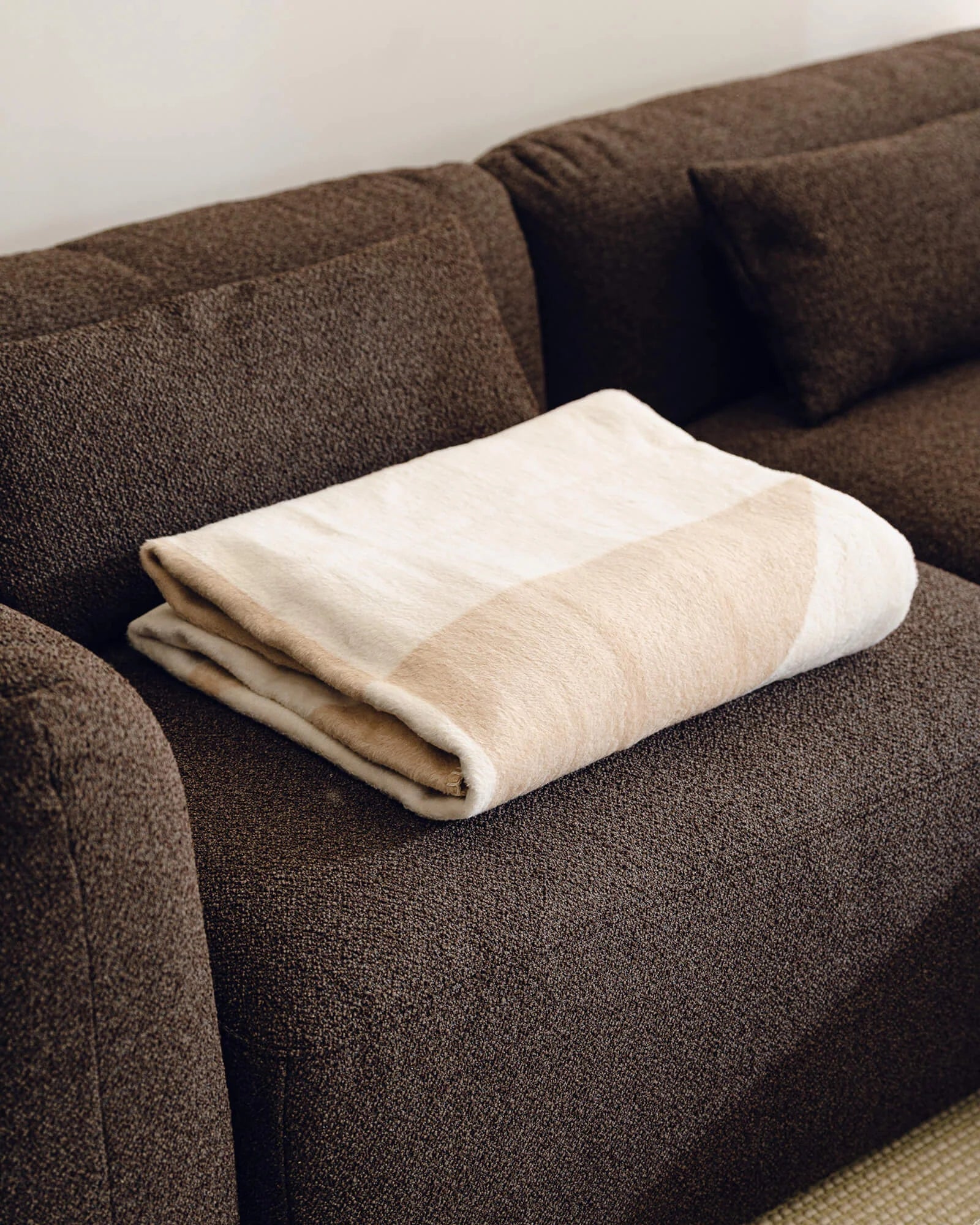 Plaid Tul - Cream Beige - Image 3