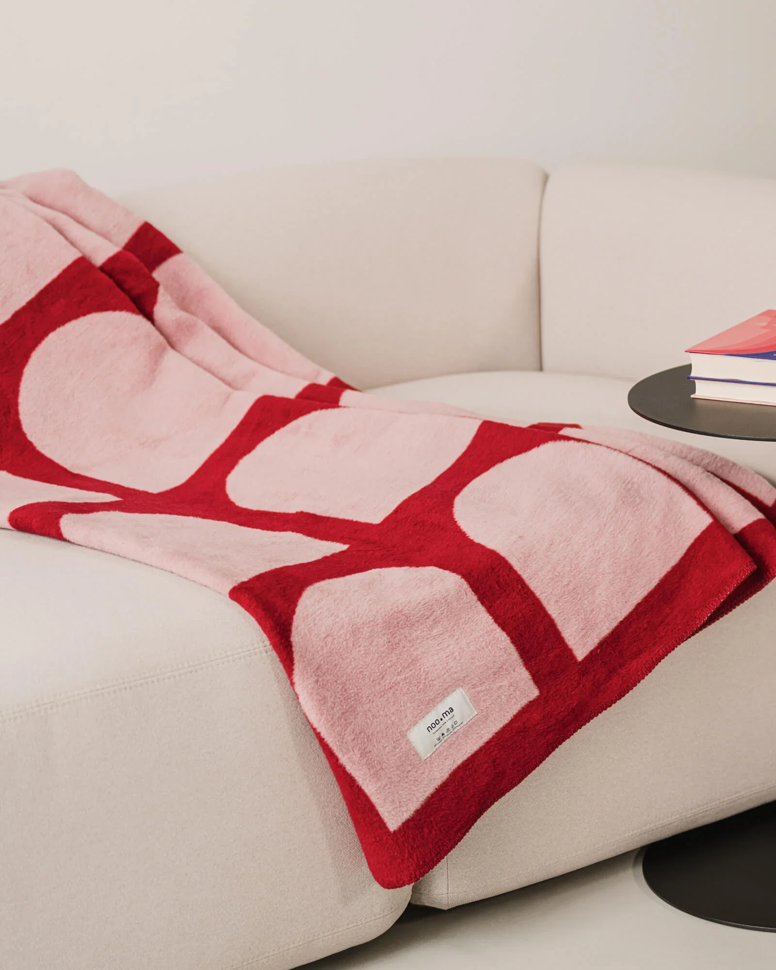 Plaid Gili - Blossom Pink/Cherry Juice - Image 3