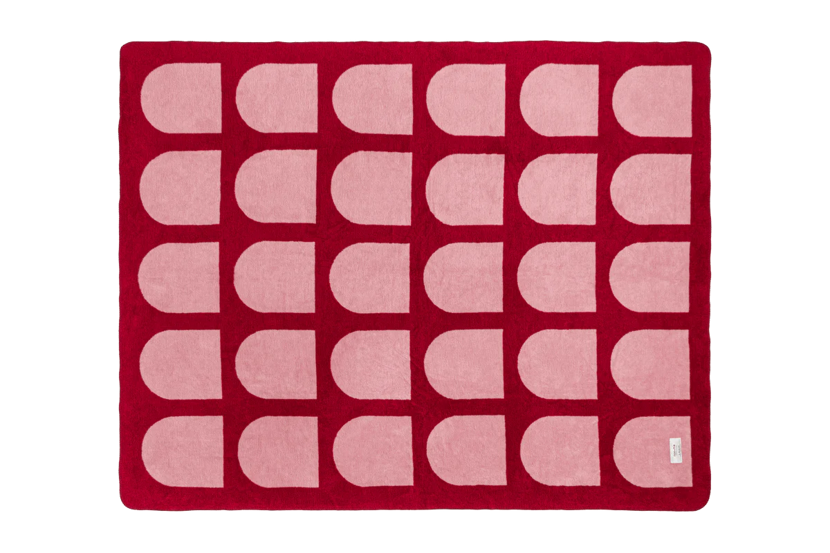 Plaid Gili - Blossom Pink/Cherry Juice - Image 5