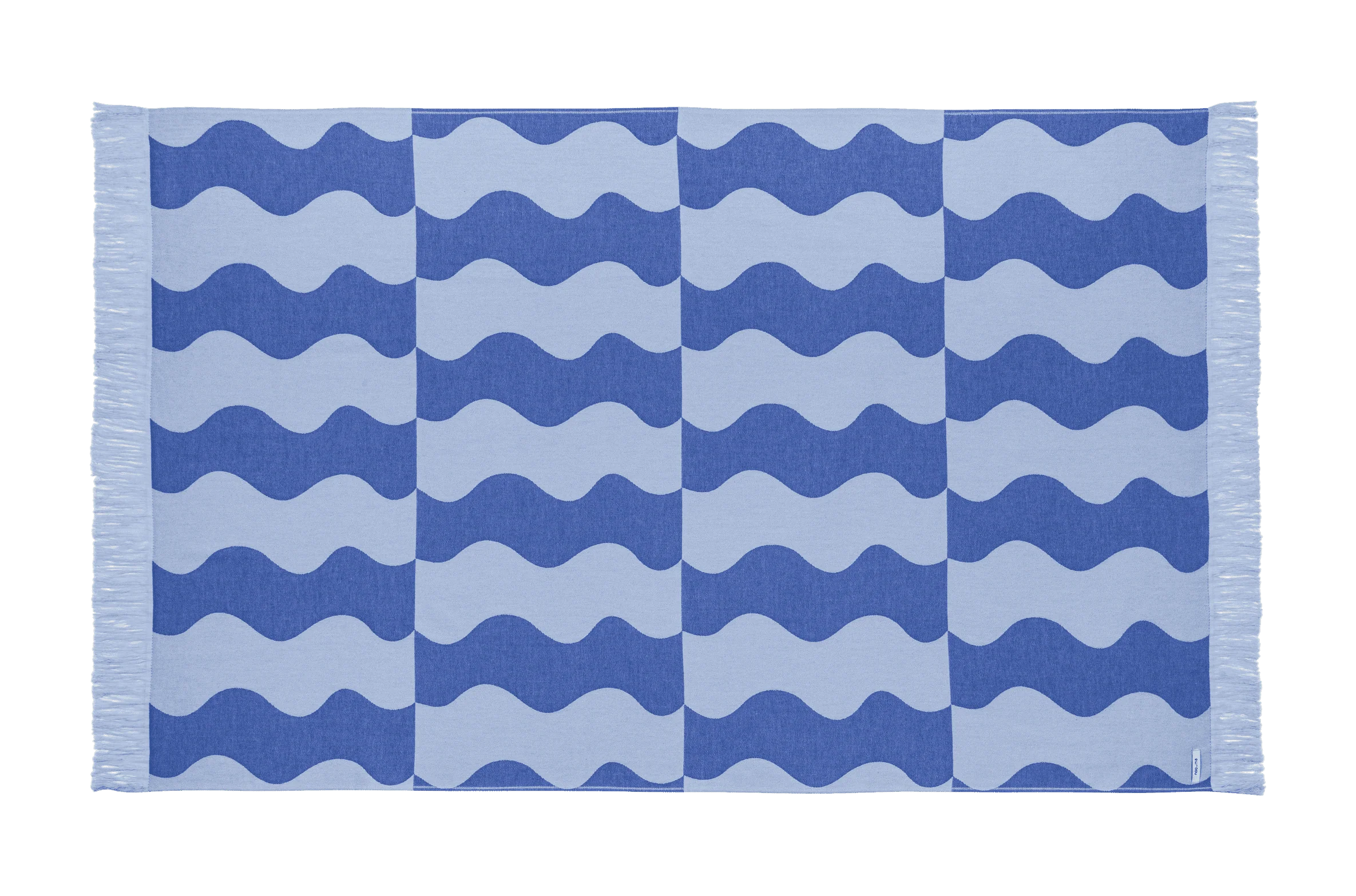 Serviette De Plage Nugo - Blueberry Pie & Baby Blue - Image 2