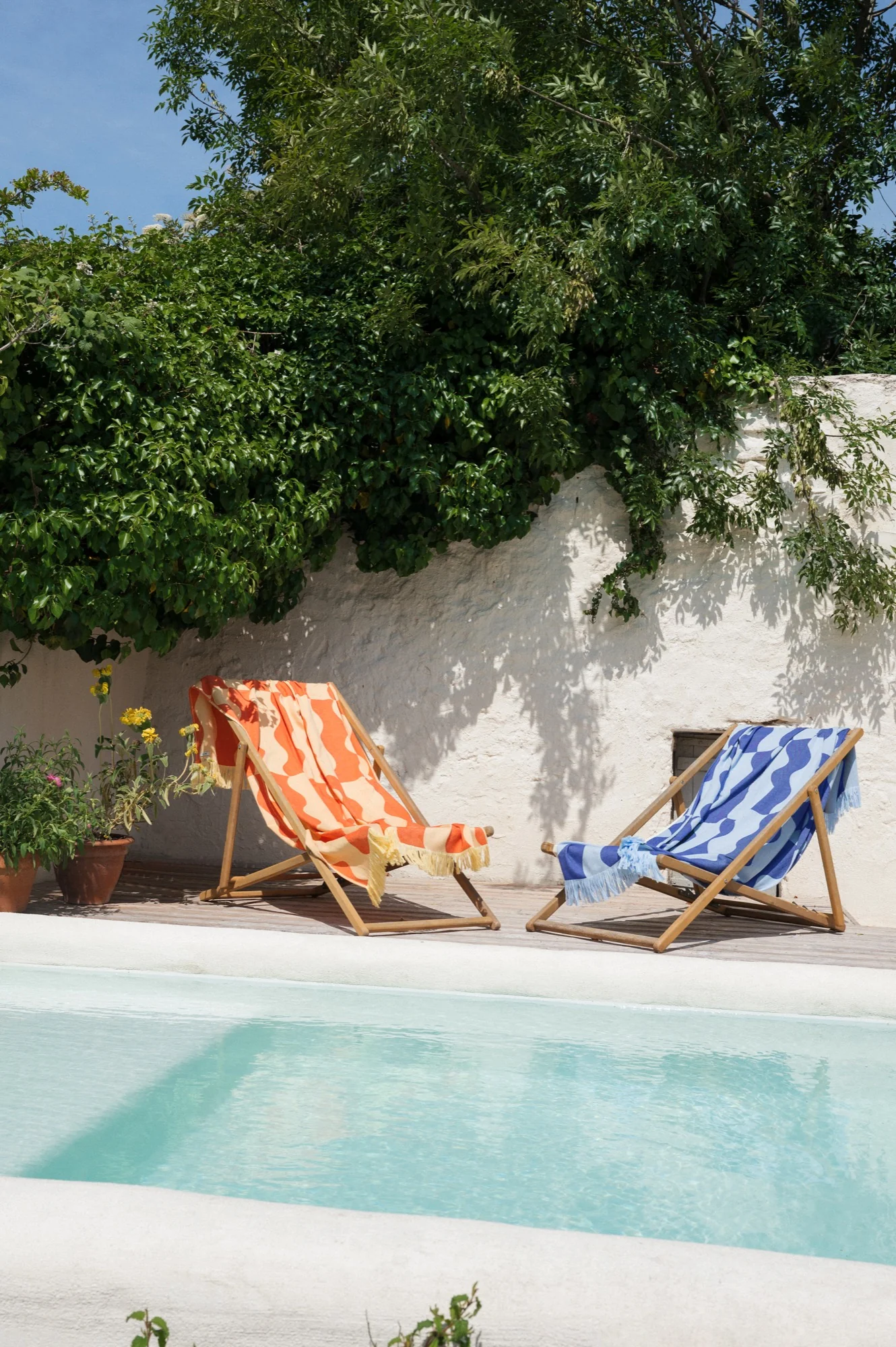 Serviette De Plage Nugo - Pumpkin Orange & Yellow Mellow - Image 3