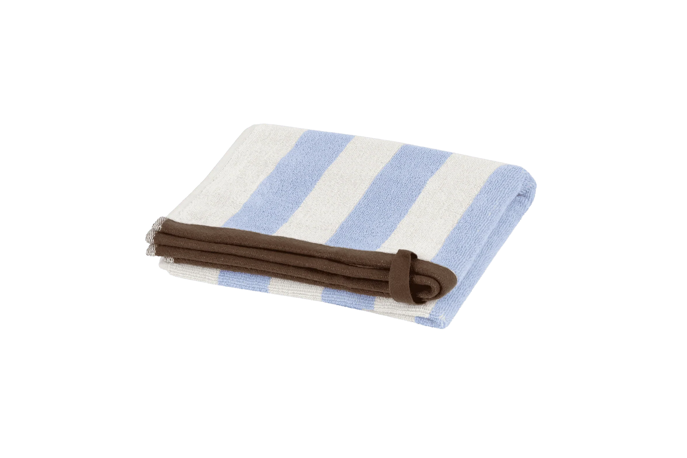 Serviette À Main Gobo - Baby Blue / Rayures Larges - Image 2