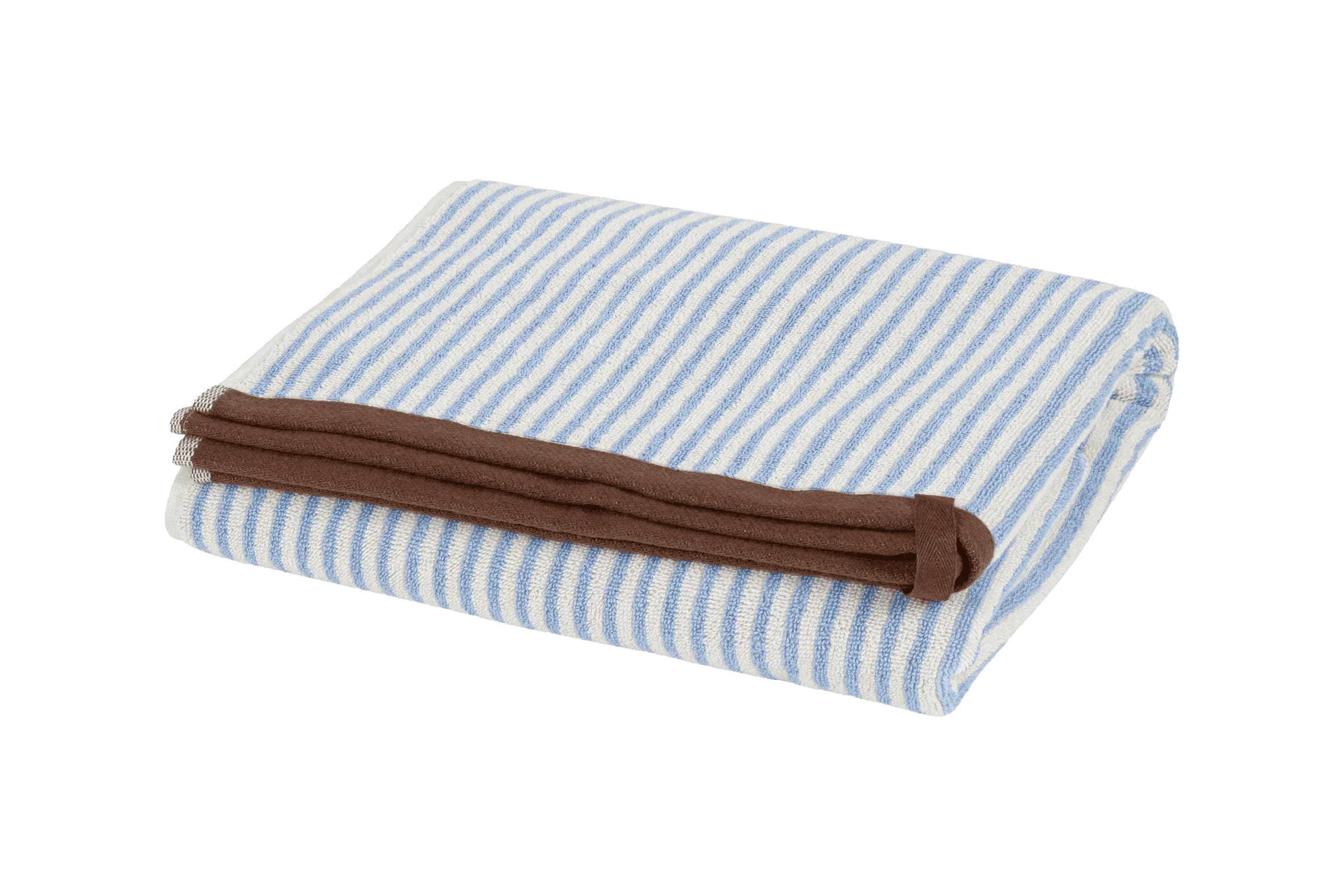 Serviette De Bain Gobo - Baby Blue / Rayures Étroites - Image 2