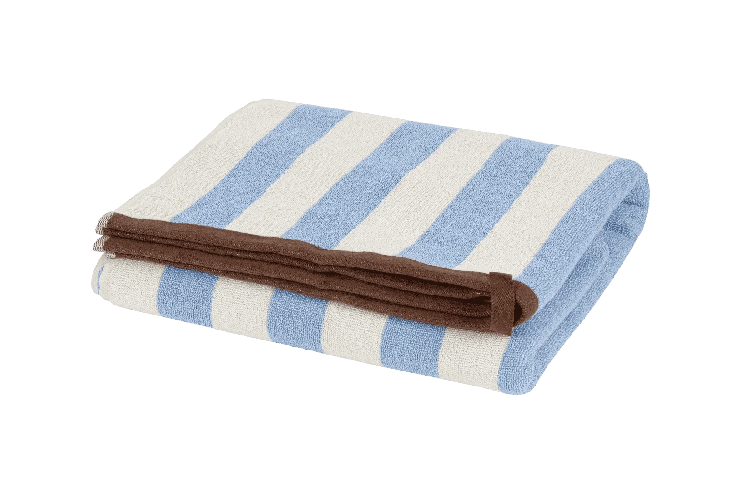Serviette De Bain Gobo - Baby Blue / Rayures Larges - Image 6