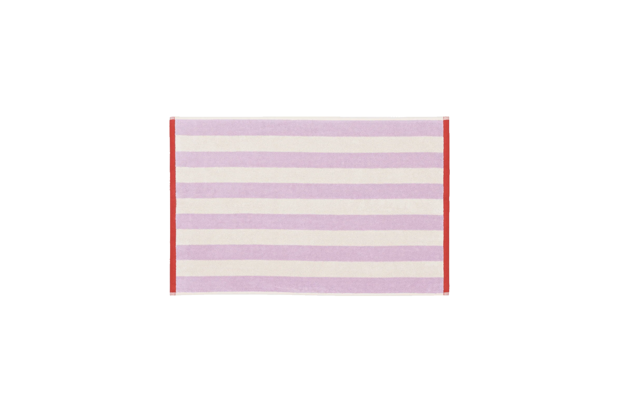 Serviette De Bain Gobo - Pastel Lilac / Rayures Larges - Image 3