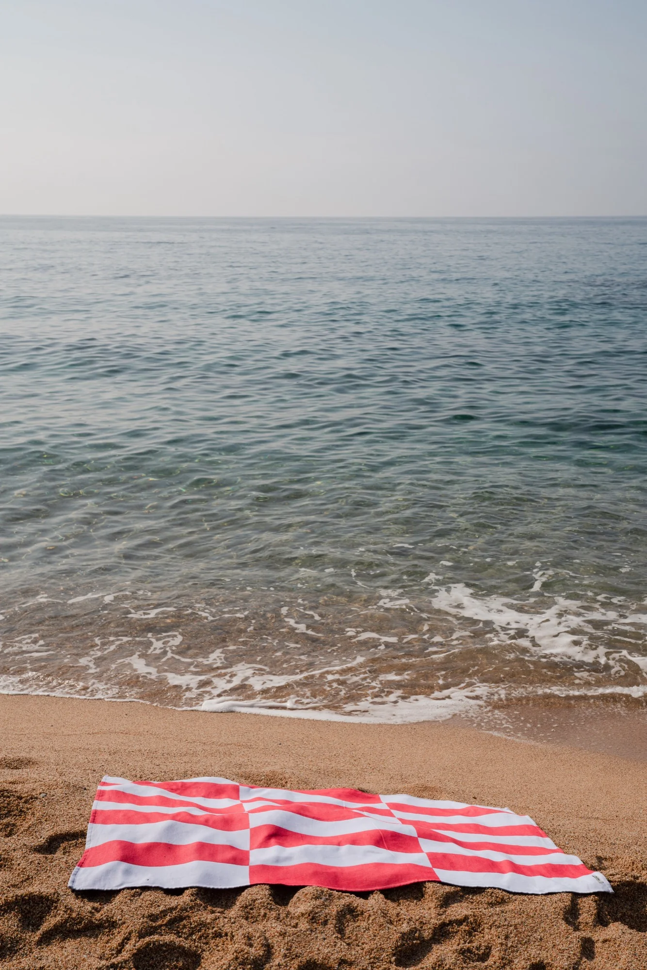Serviette De Plage Su - Baby Blue & Red - Image 5
