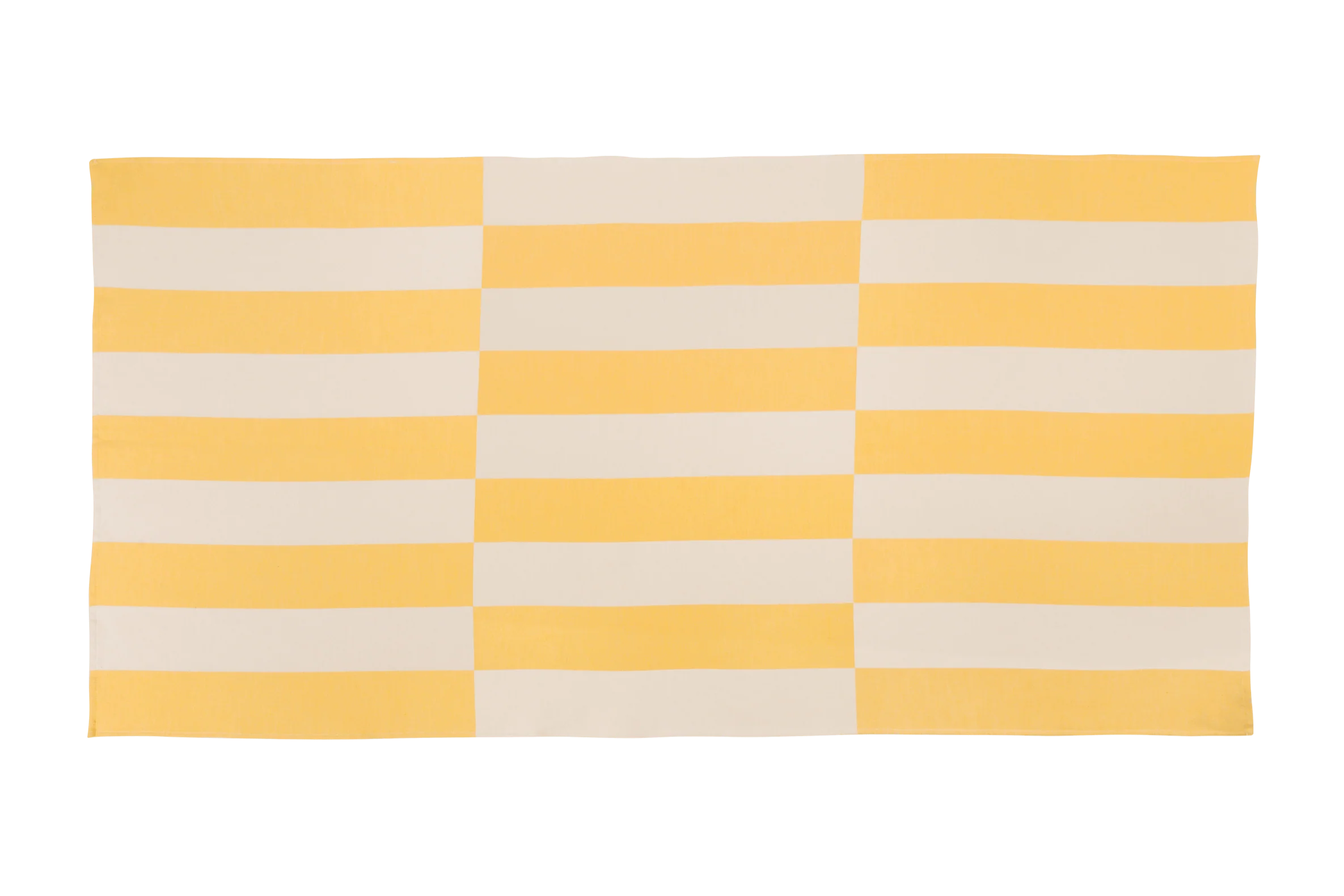 Serviette De Plage Su - Yellow & Beige - Image 2