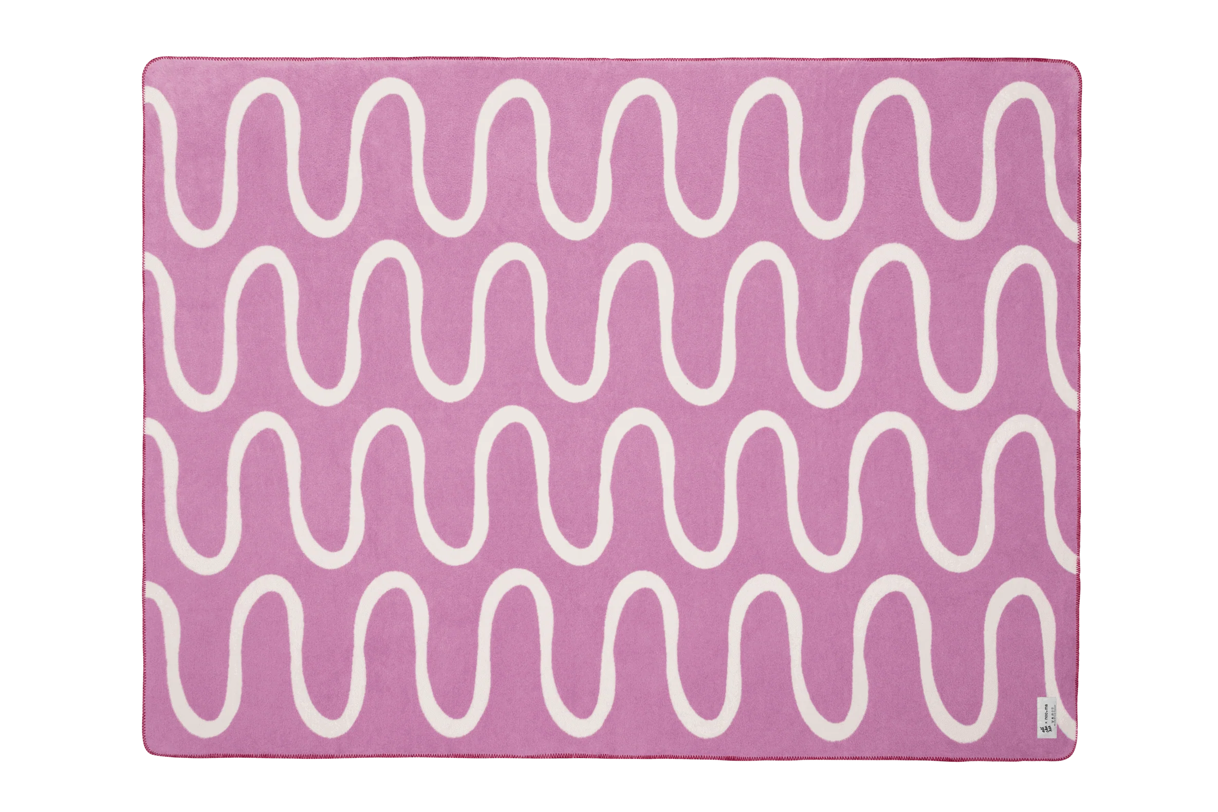 Plaid Swirl - Lilac Fluff & Cream Beige - Image 5