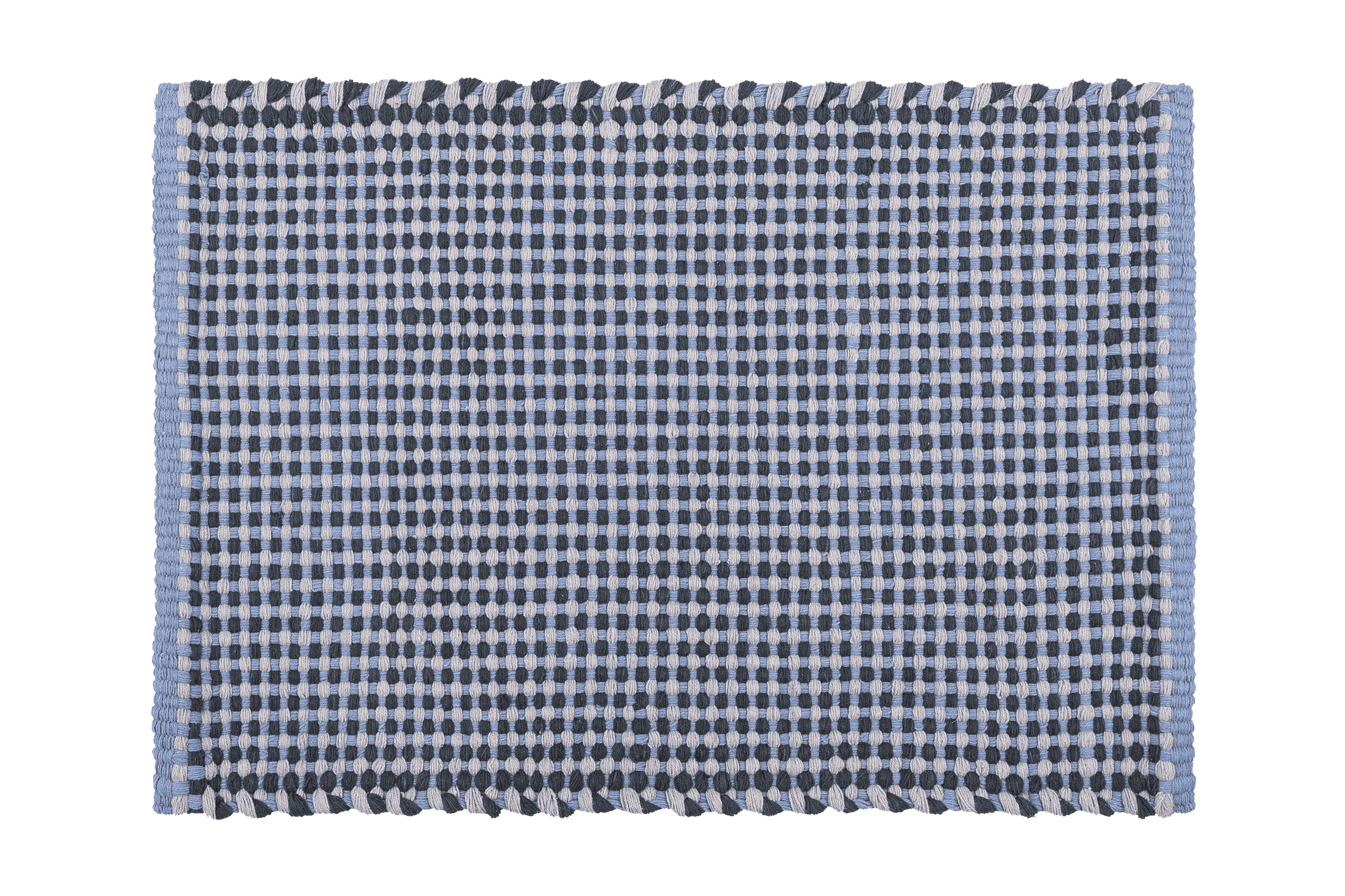 Paillasson Dei - Black & Grey & Light Blue - Image 3