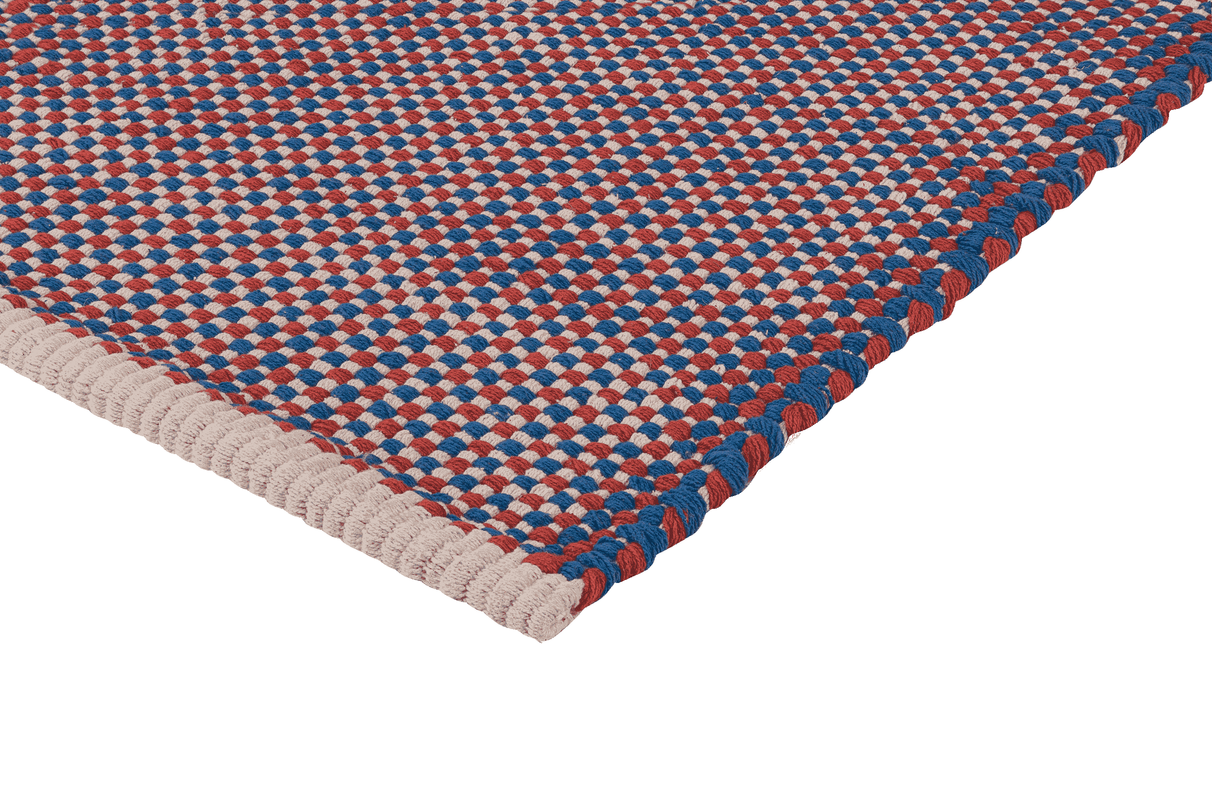 Paillasson Dei - Blue & Terracotta & Beige - Image 4