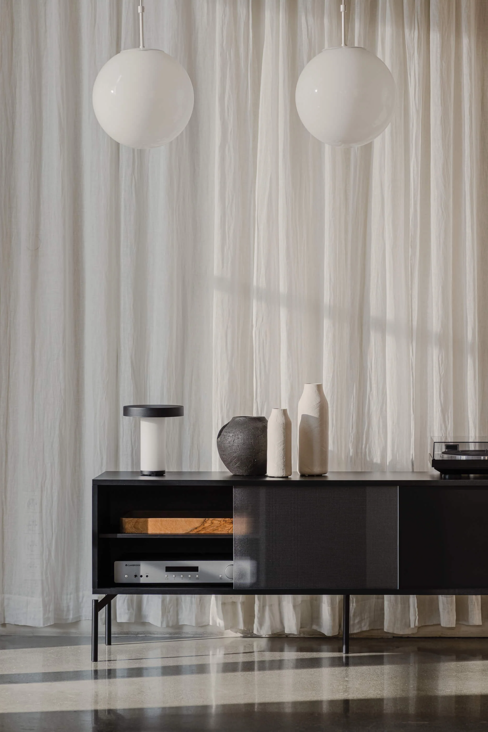 Meuble Tv Met - Grand - Vulcano Black - Image 3