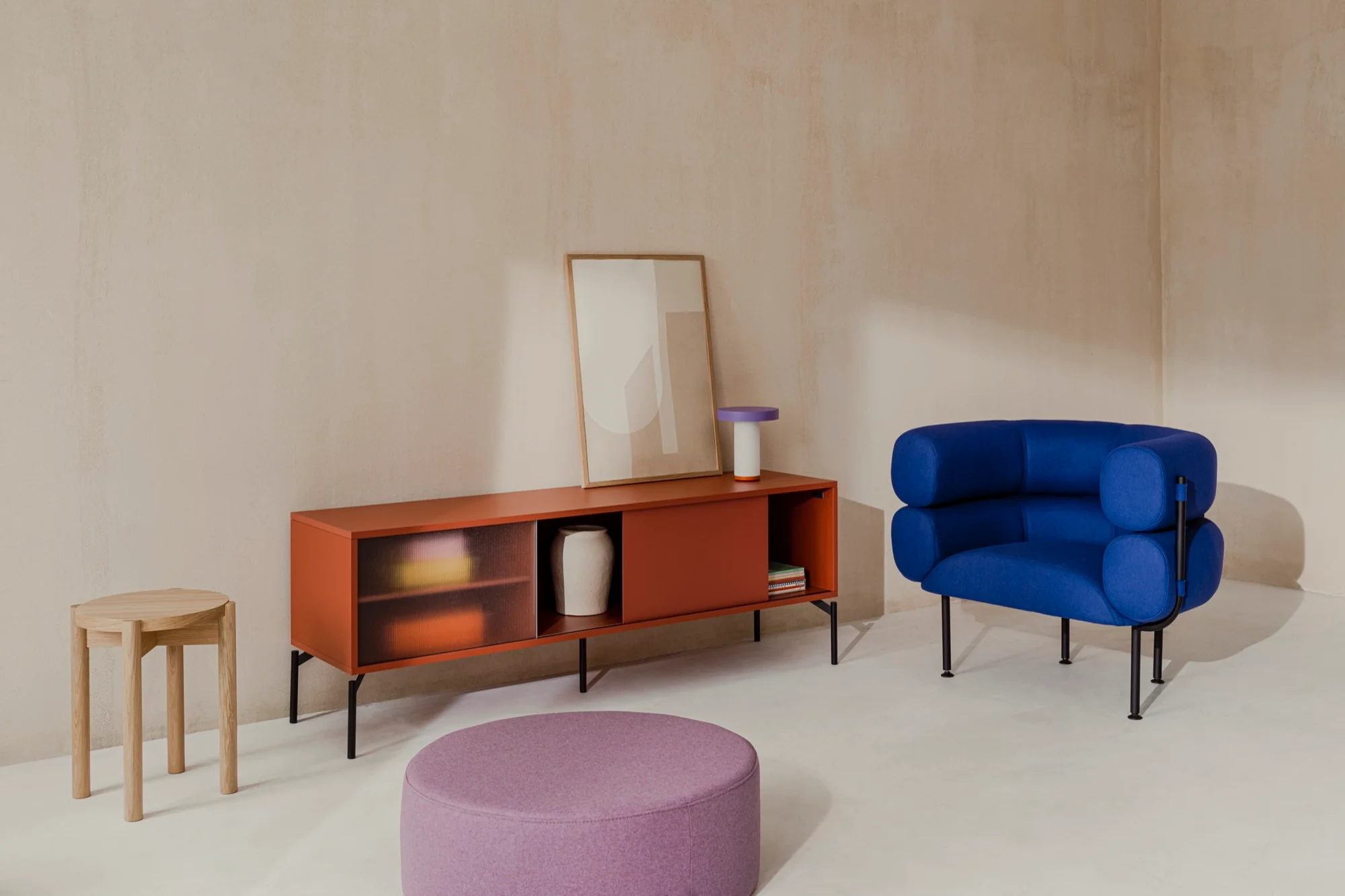 Meuble Tv Met - Grand - Terracotta Blush - Image 8
