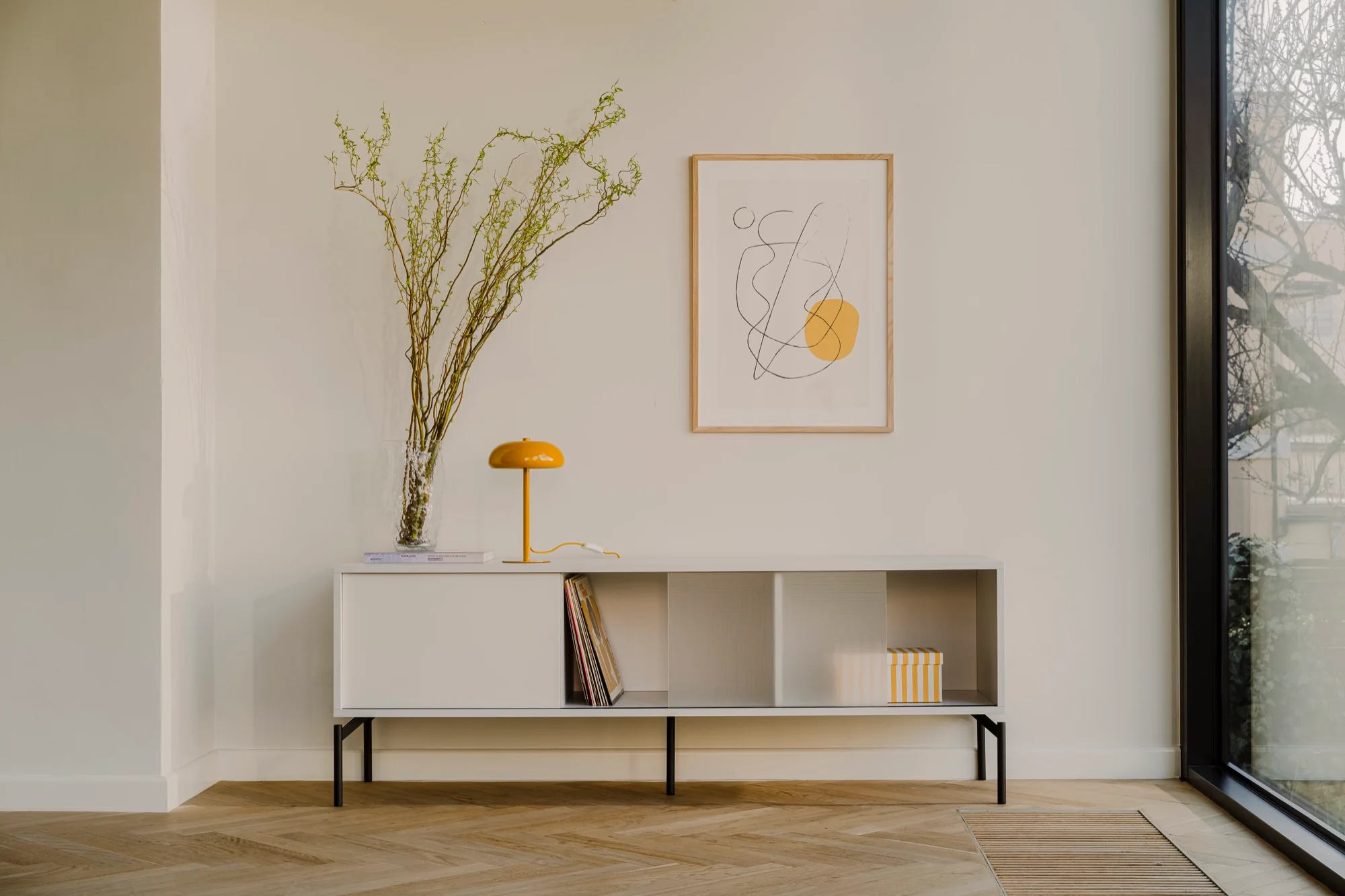 Meuble Tv Met - Grand - Almond Grey - Image 7