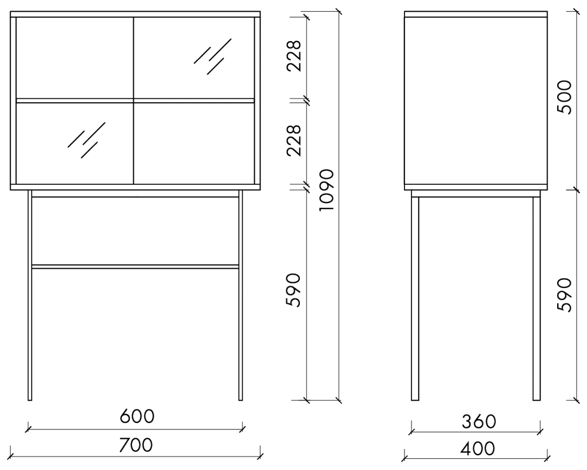Armoire Lekko - Midnight Blue - Image 7