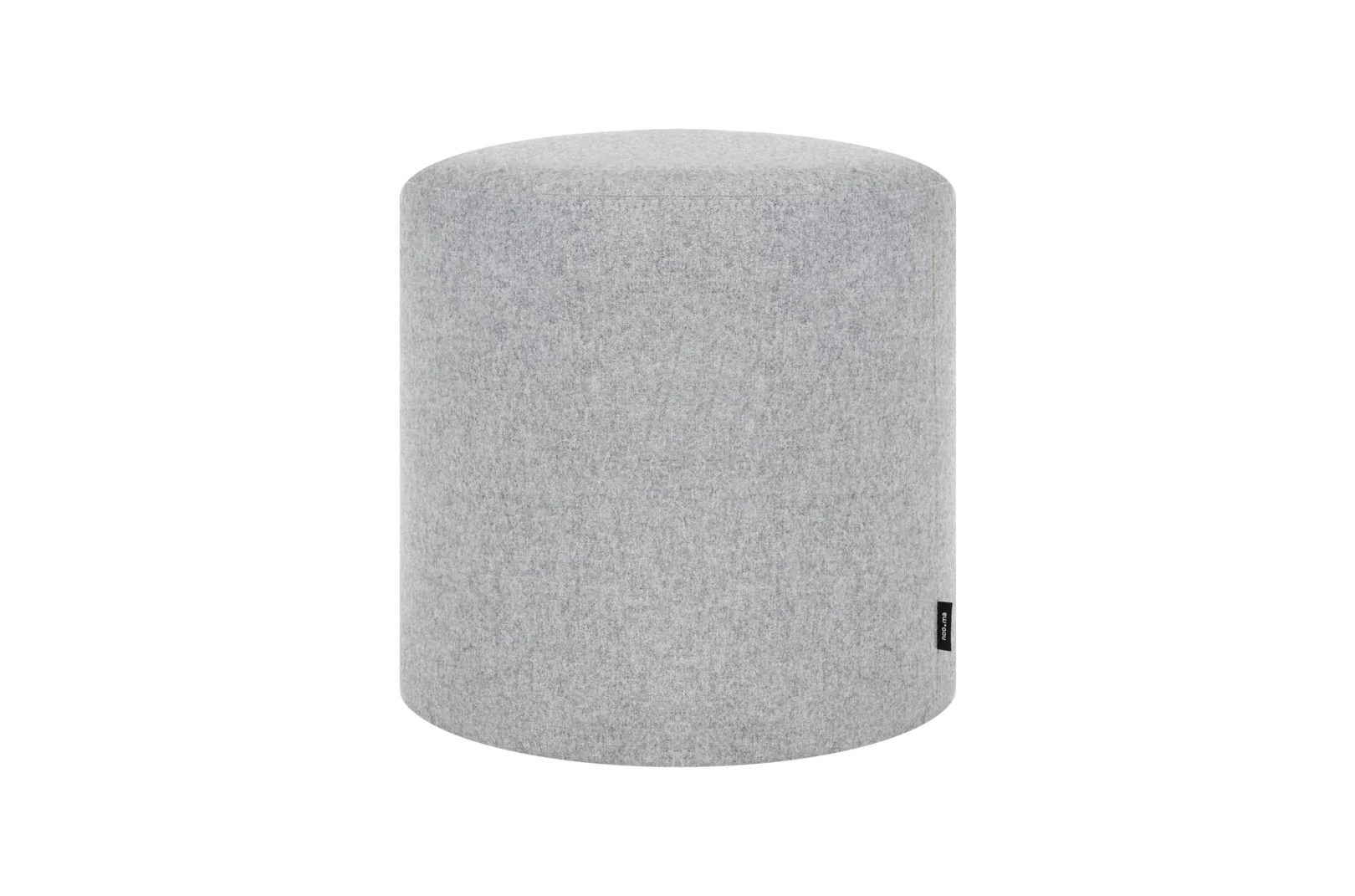 Pouf Folk - Grand - Universal Grey Wool - Image 2