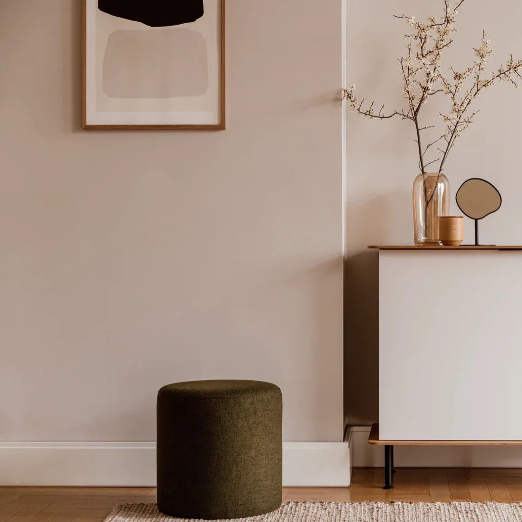 Pouf Folk - Grand - Italian Olive - Image 2