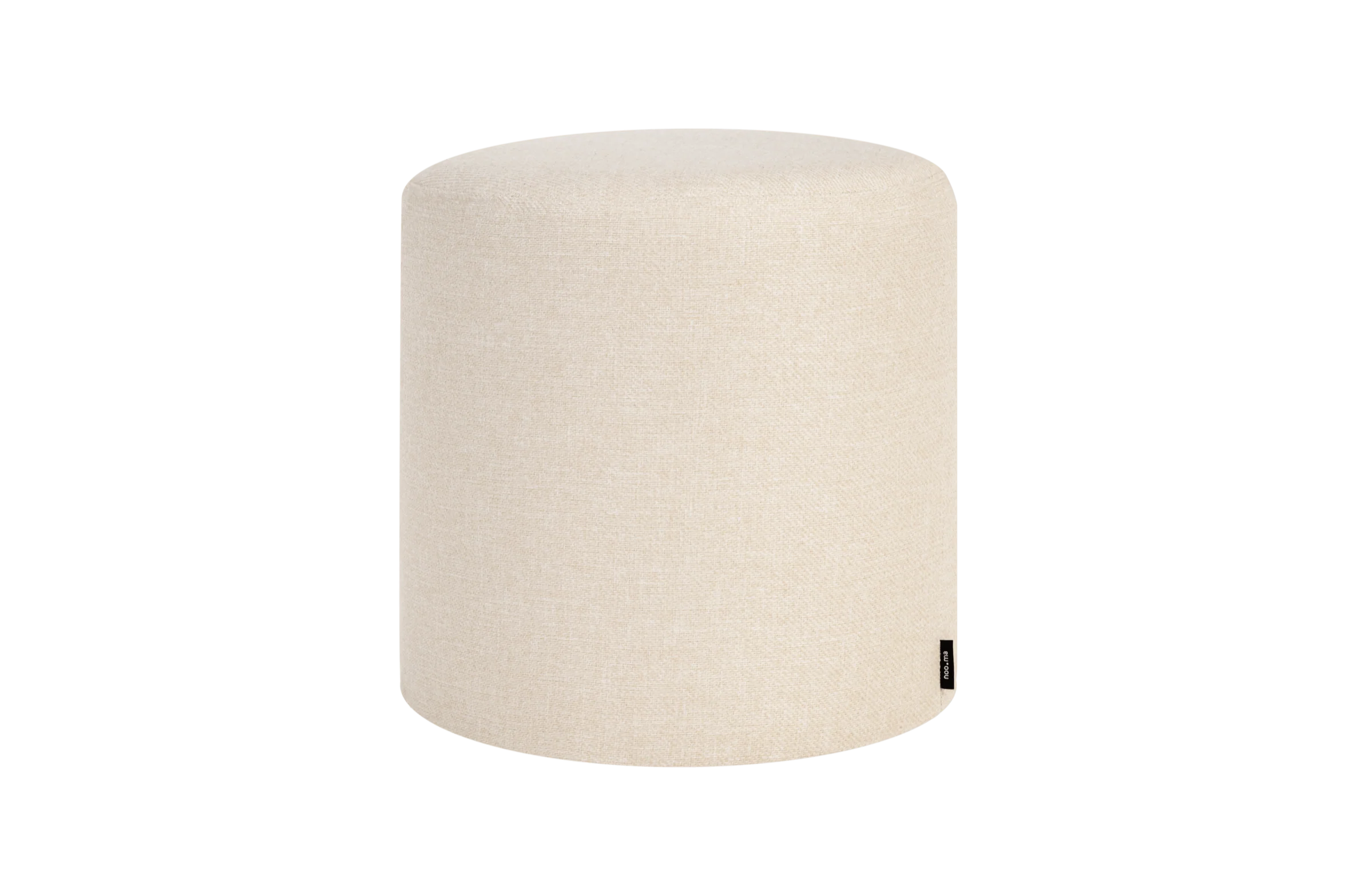 Pouf Folk - Grand - Cream Beige - Image 2