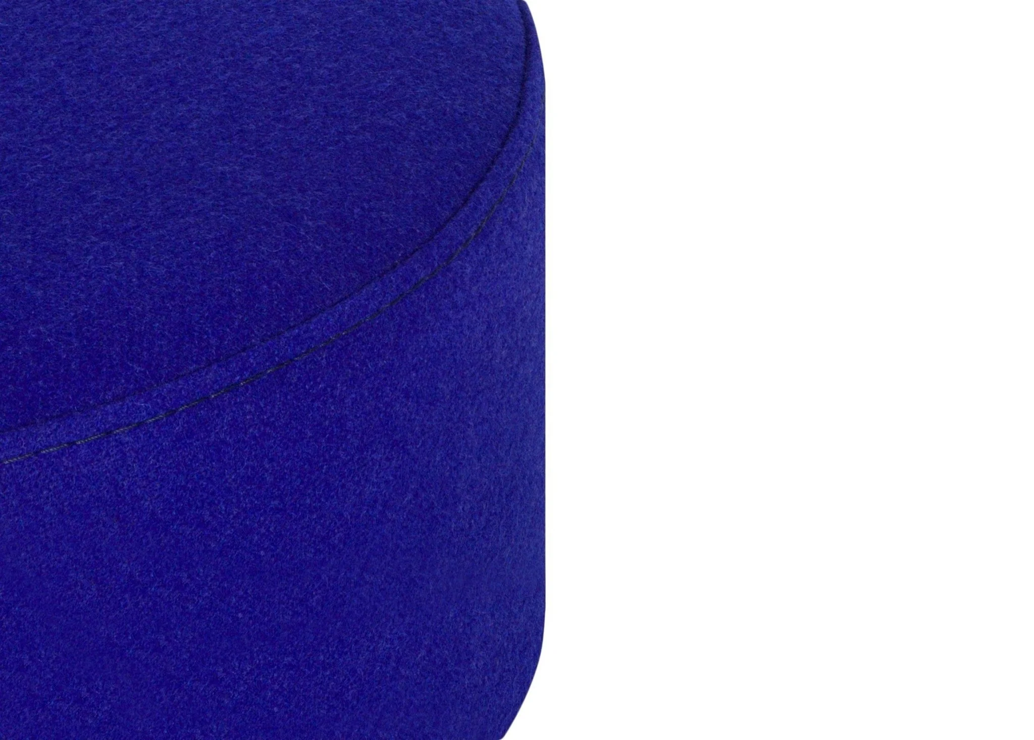 Pouf Folk - Grand - Blueberry Pie Wool - Image 4