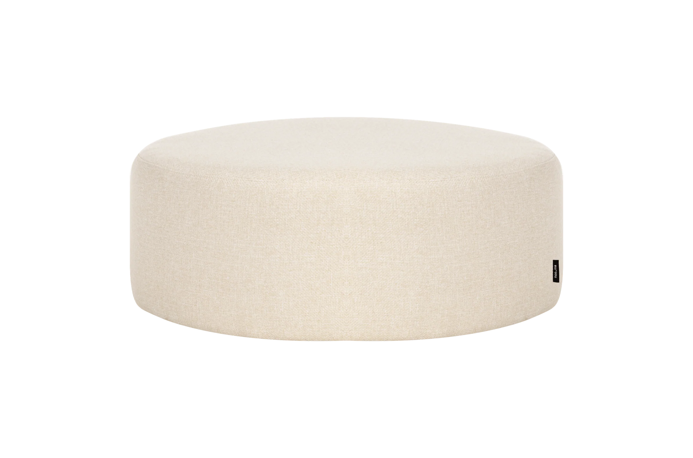 Pouf Folk - Large - Cream Beige - Image 2