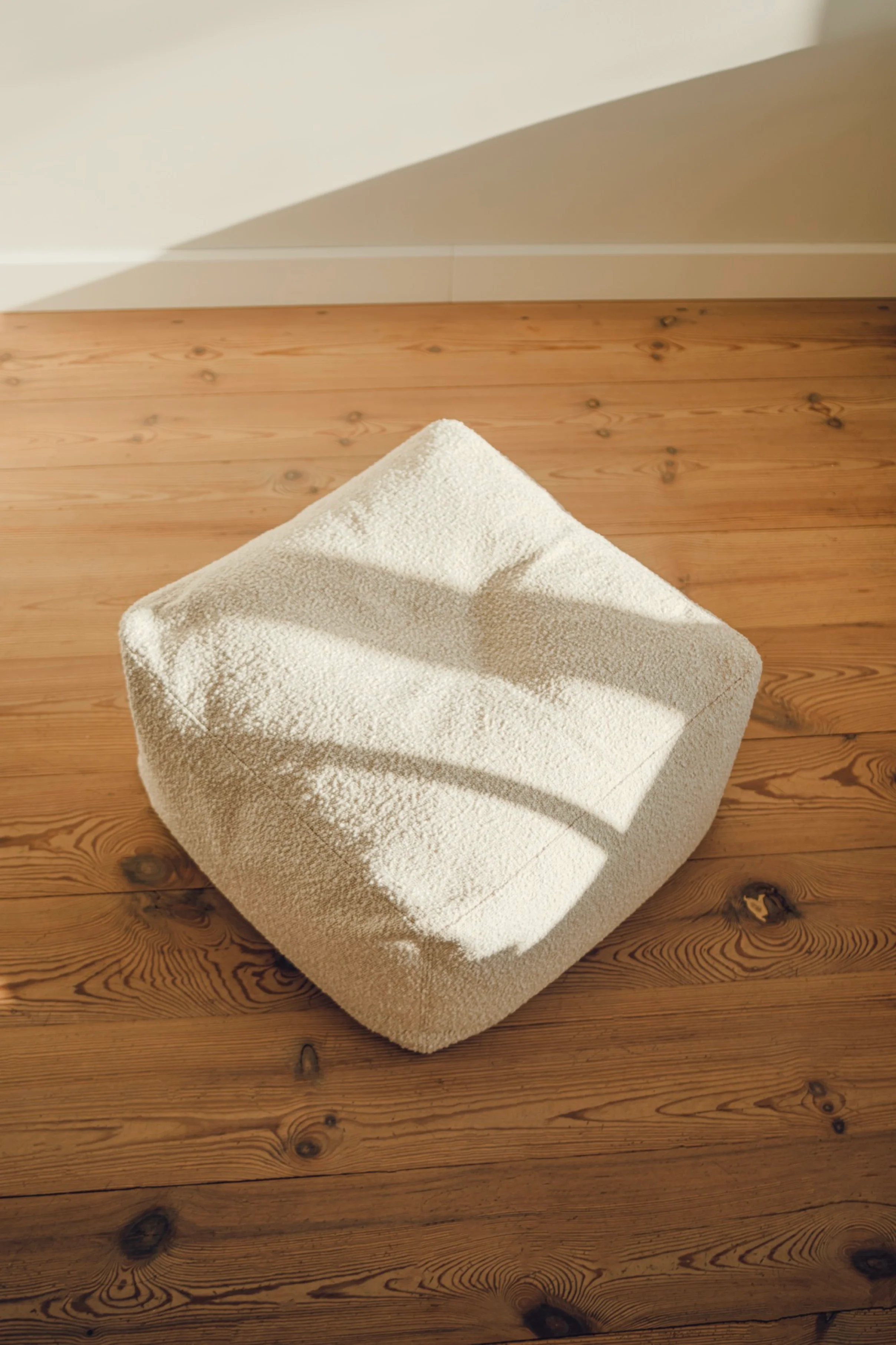 Pouf Keno - Cloud Beige Boucle - Image 3