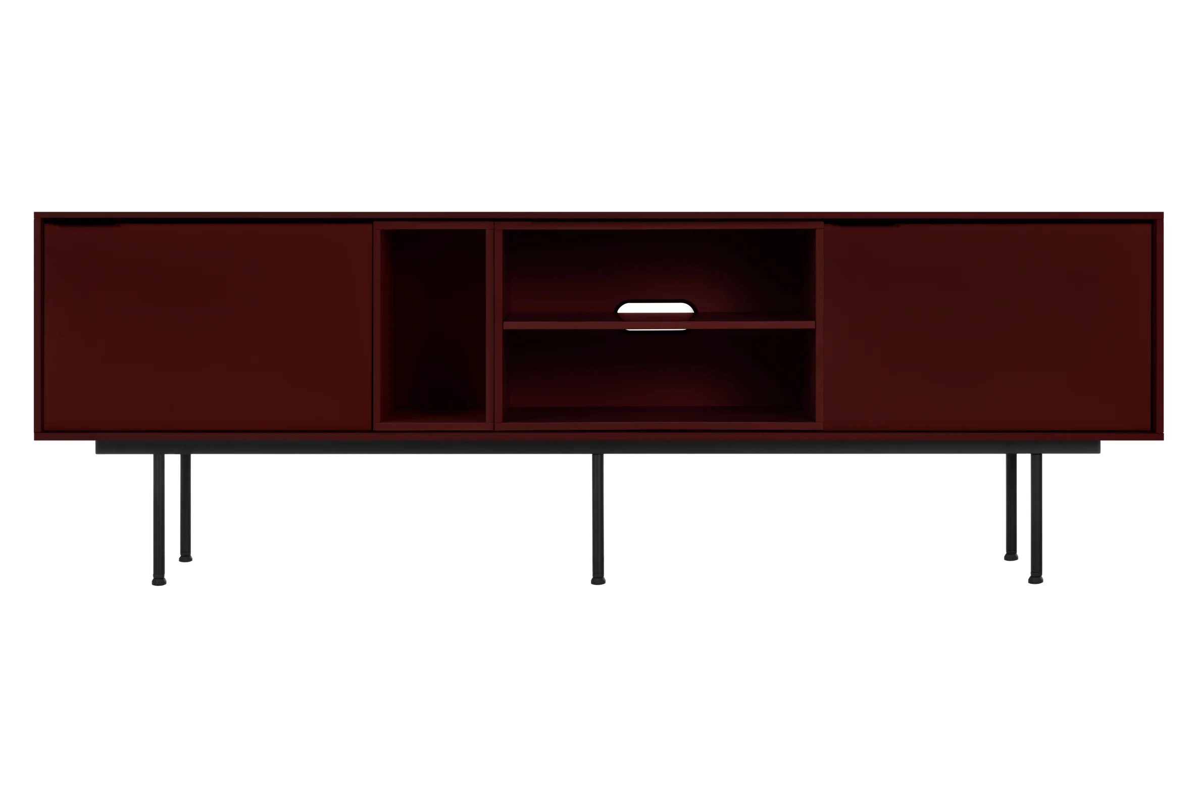Meuble Tv Mod - Burgundy Body - Image 2