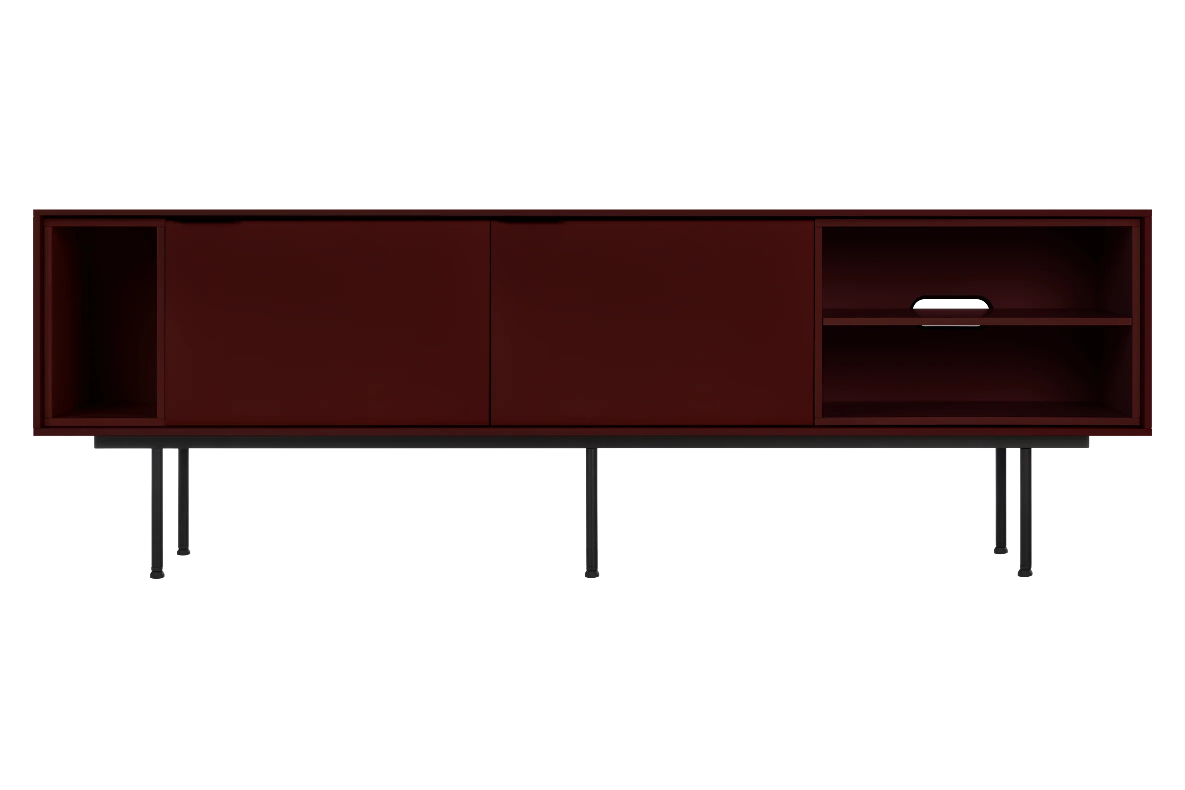 Meuble Tv Mod - Burgundy Body - Image 3