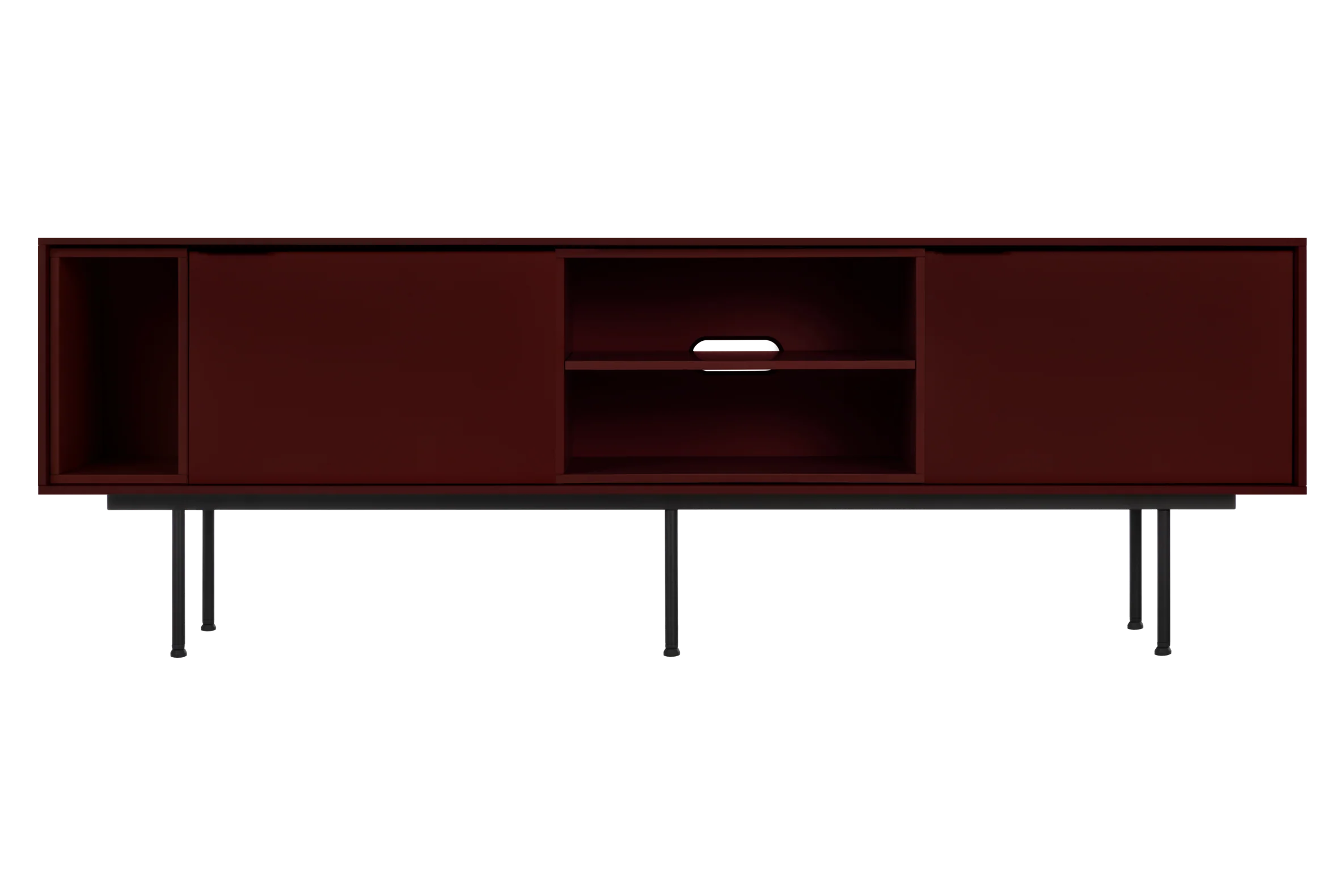 Meuble Tv Mod - Burgundy Body - Image 4