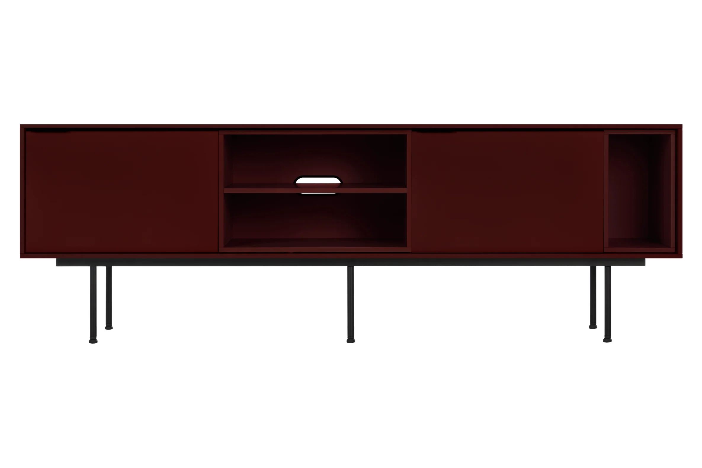 Meuble Tv Mod - Burgundy Body - Image 6