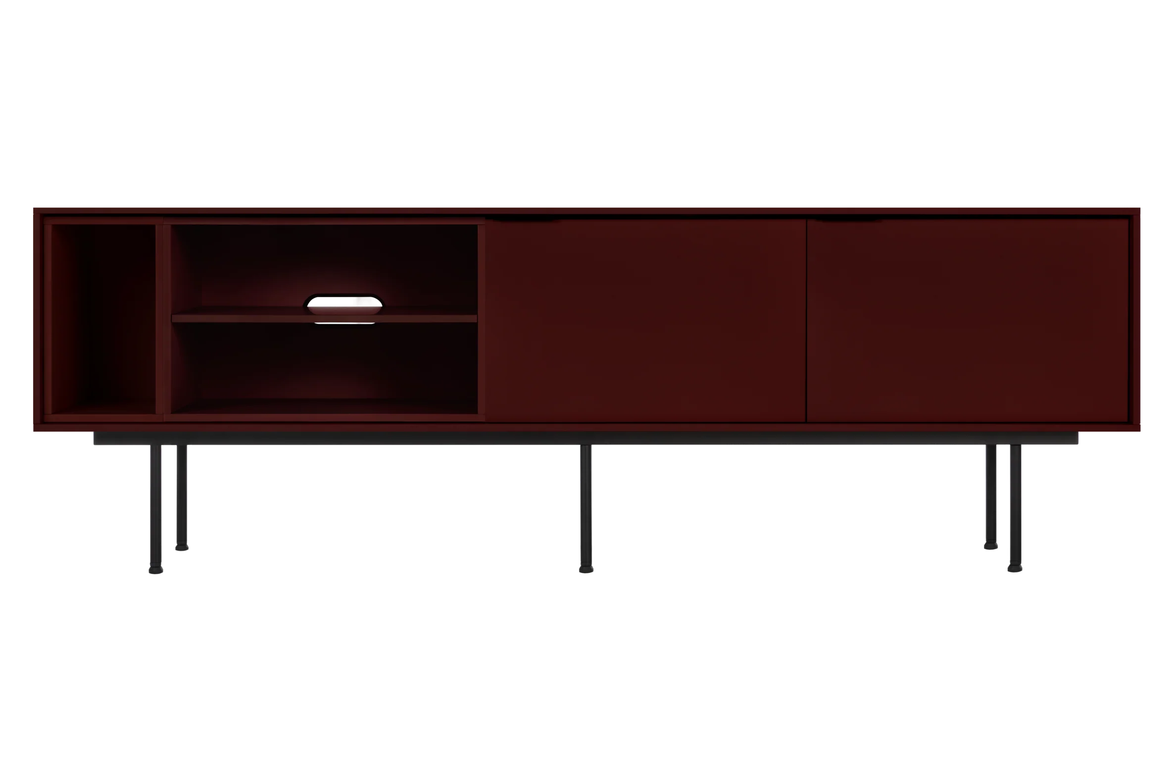 Meuble Tv Mod - Burgundy Body - Image 7