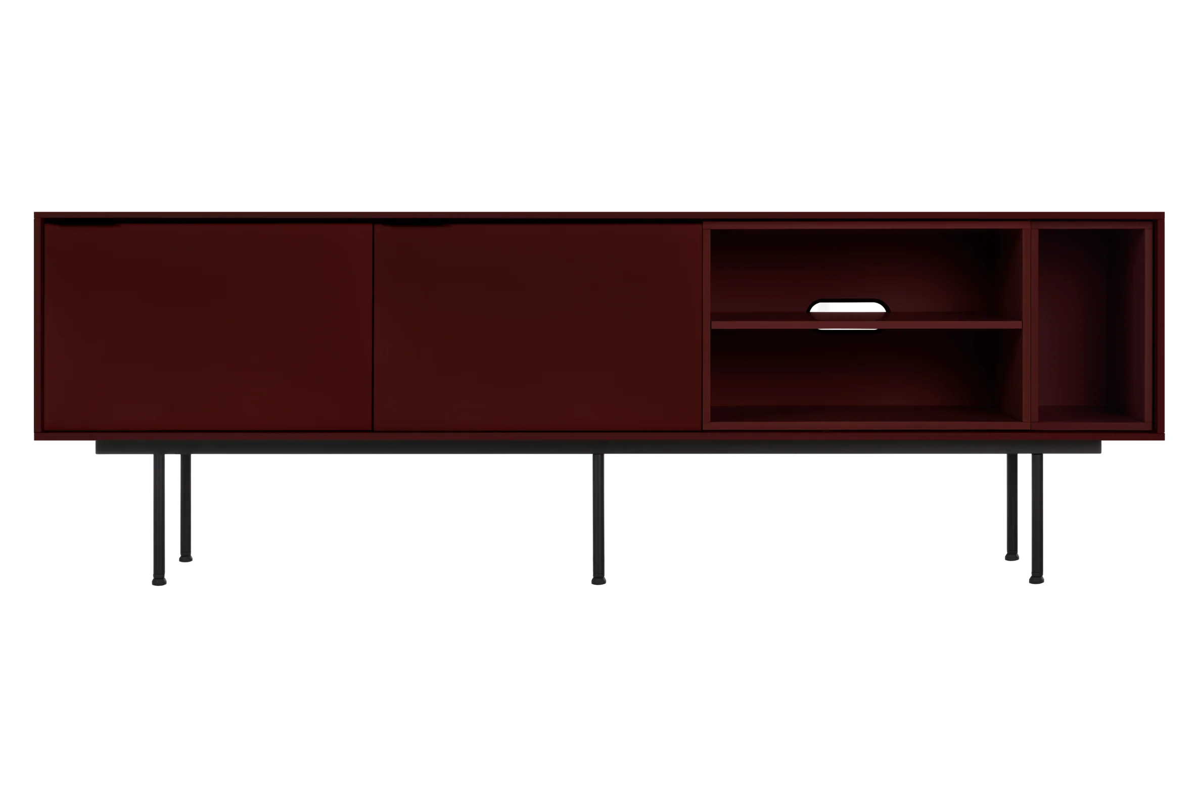 Meuble Tv Mod - Burgundy Body - Image 8