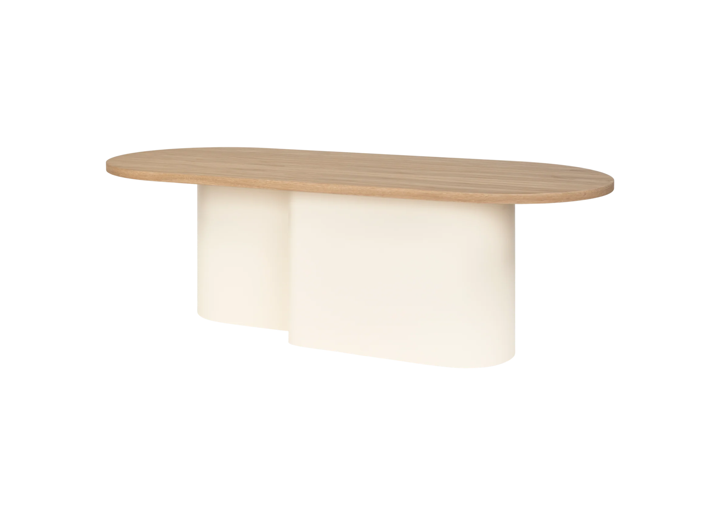 Table Basse Looi - Piazza Beige & Oak Top - Image 6