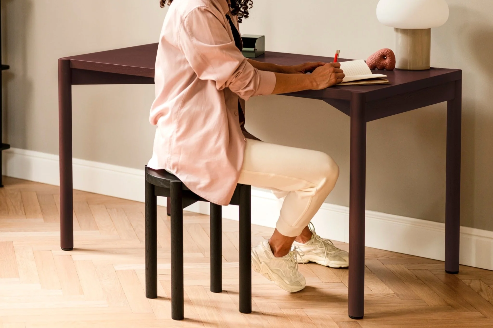 Tabouret Hopp - Chêne Noir - Image 5
