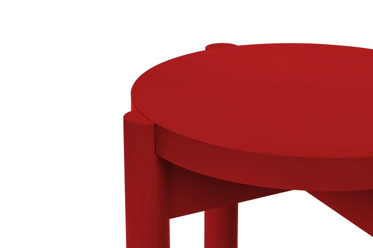 Tabouret Hopp - Marron Red - Image 3