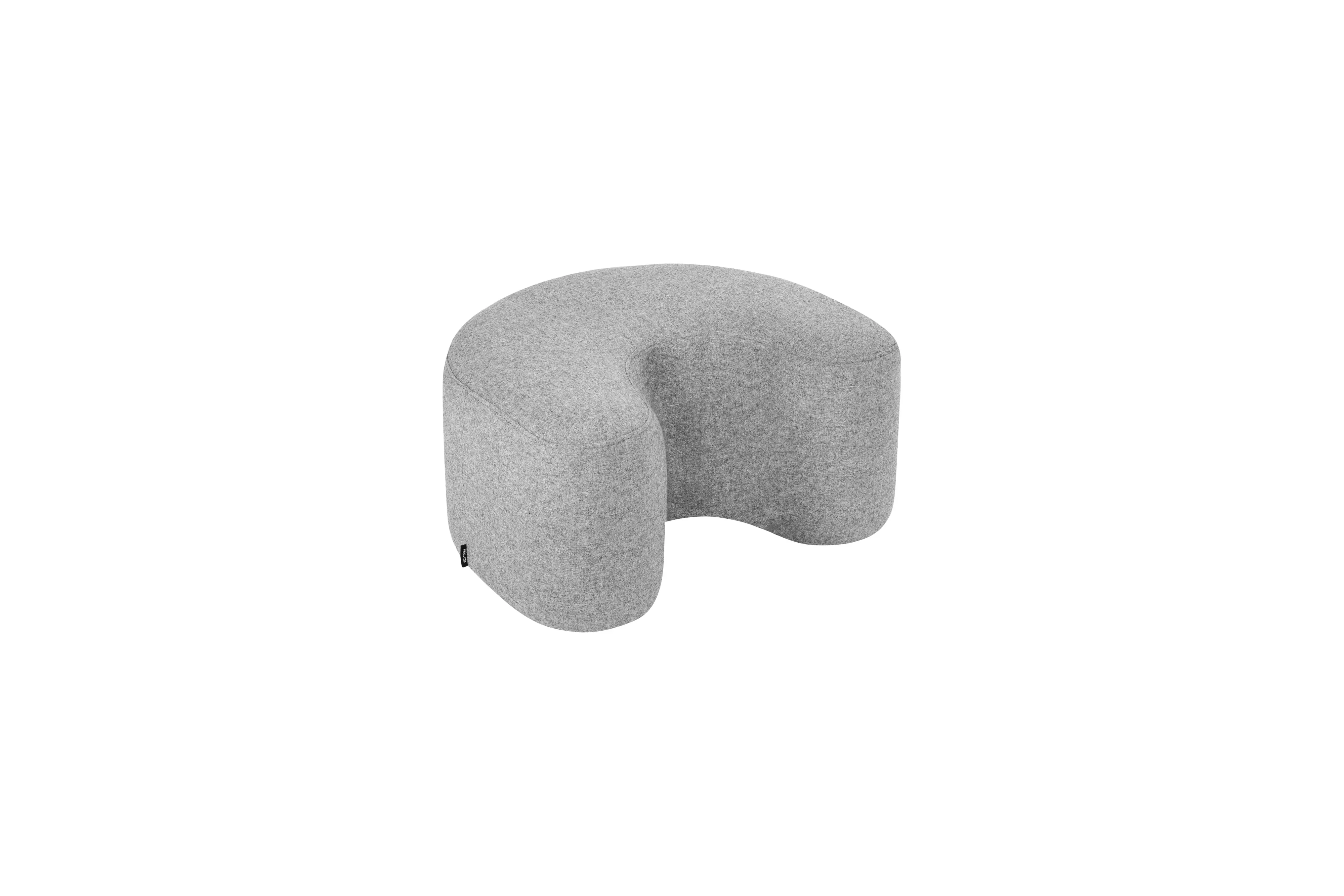 Pouf Ü - Universal Grey Wool - Image 3