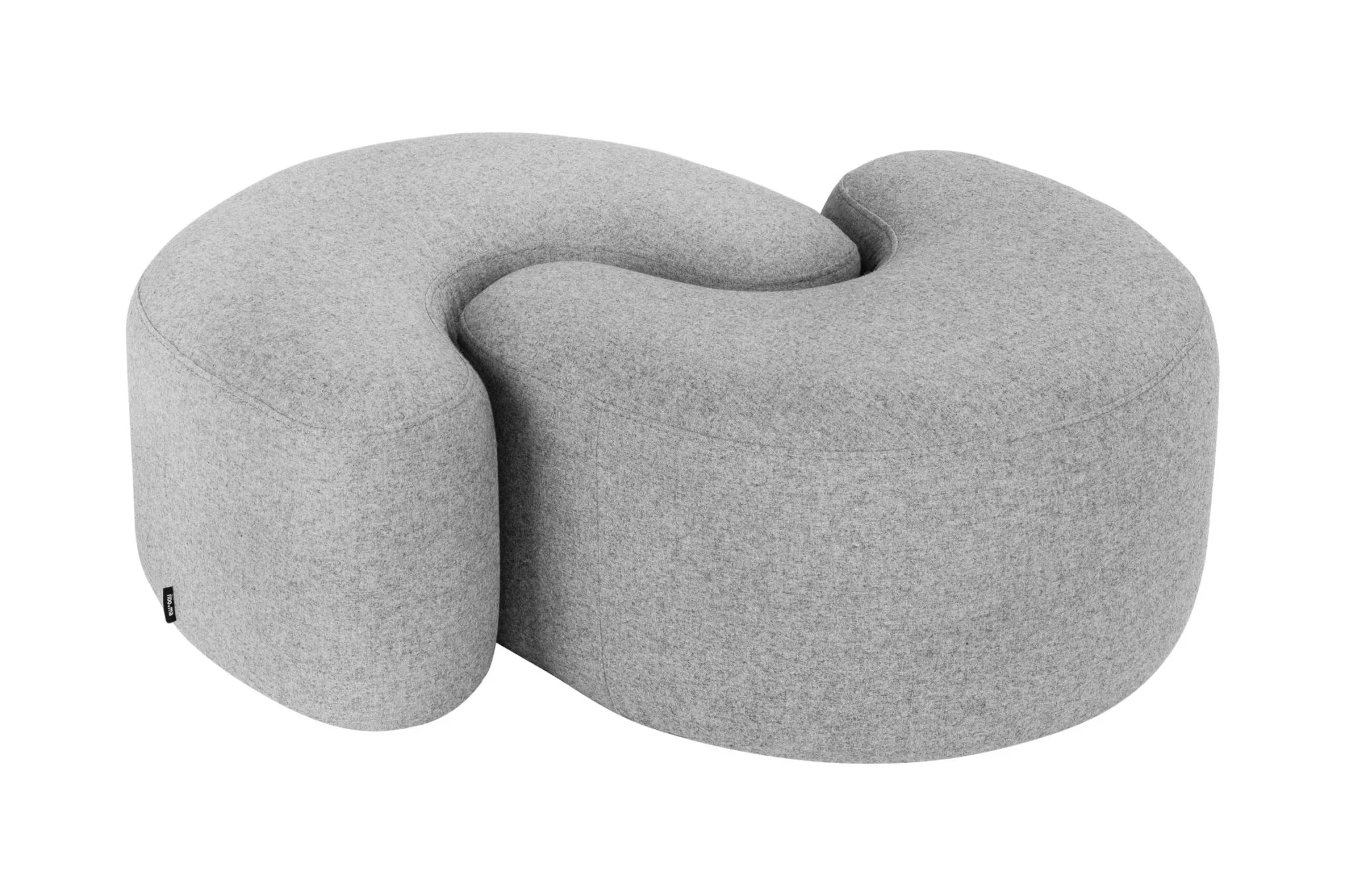 Pouf Ü - Universal Grey Wool - Image 5
