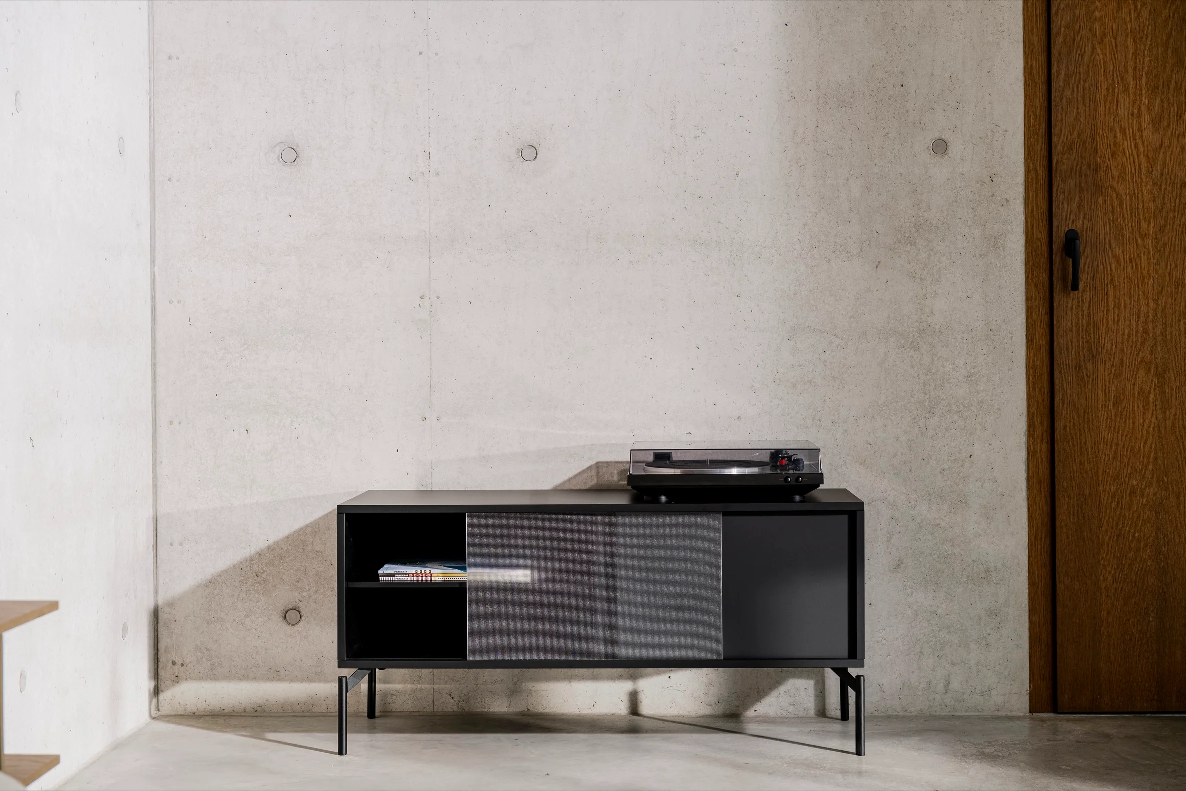 Meuble Tv Met - Petit - Vulcano Black - Image 5