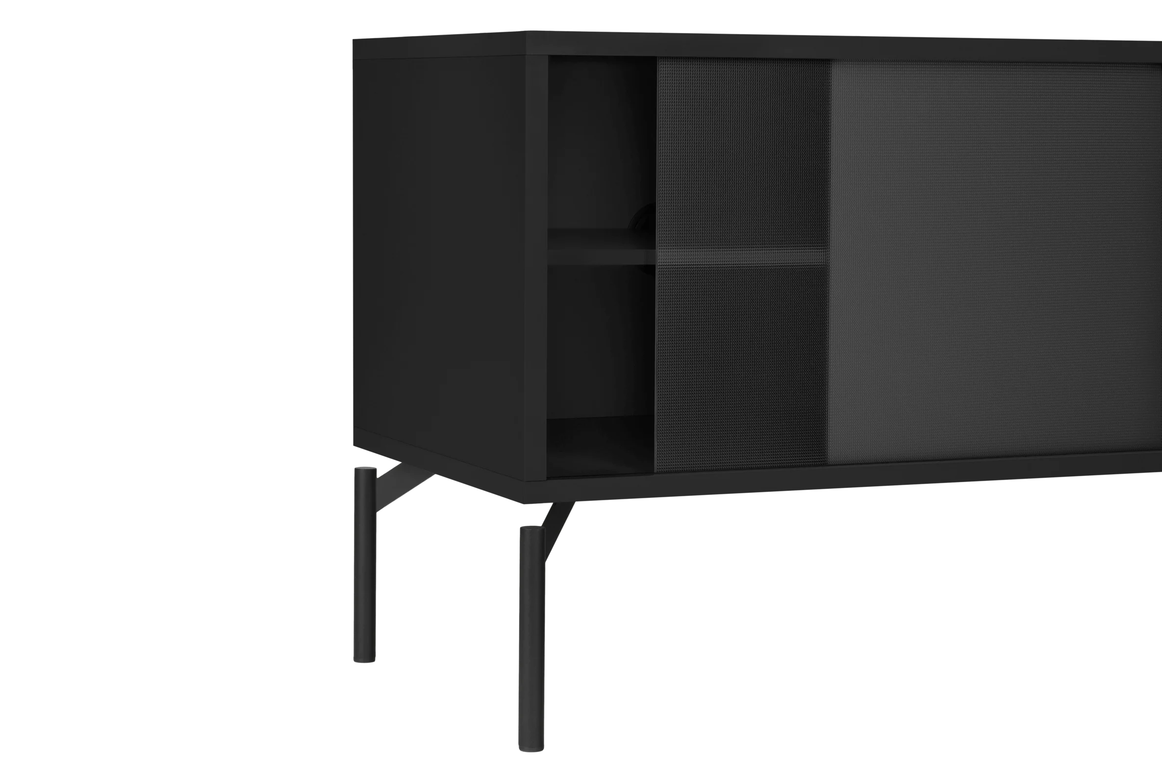 Meuble Tv Met - Petit - Vulcano Black - Image 9