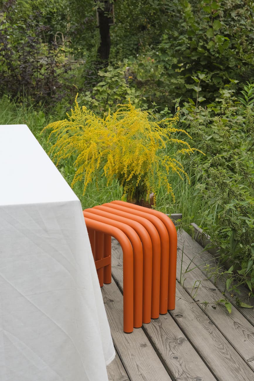 Tabouret Nokk - Orange Peel - Image 2