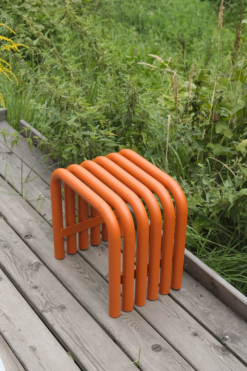 Tabouret Nokk - Orange Peel - Image 3
