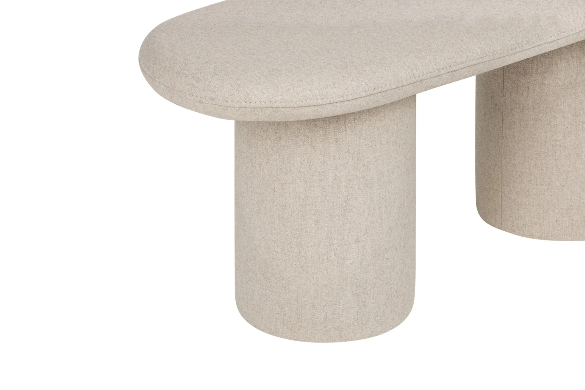 Banc Rull - Classic Beige Wool - Image 5