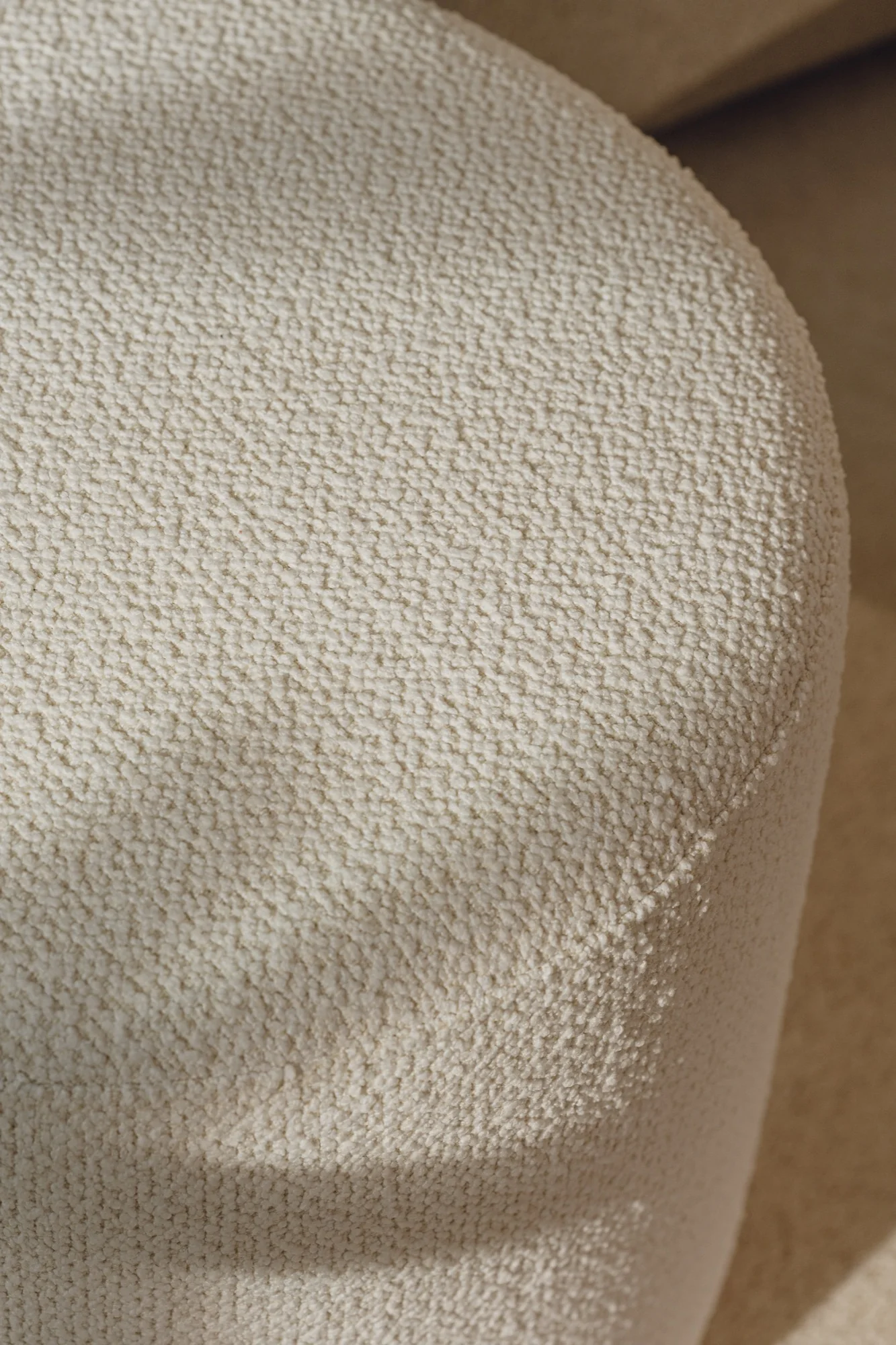 Pouf Folk - Petit - Cloud Beige Boucle - Image 2