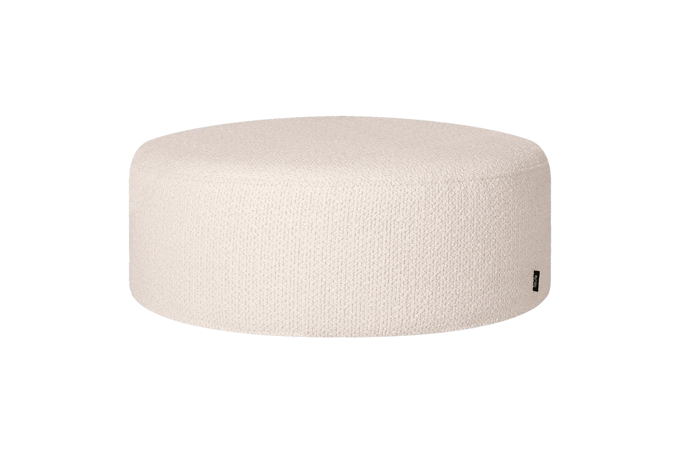 Pouf Folk - Large - Cloud Beige Boucle - Image 2