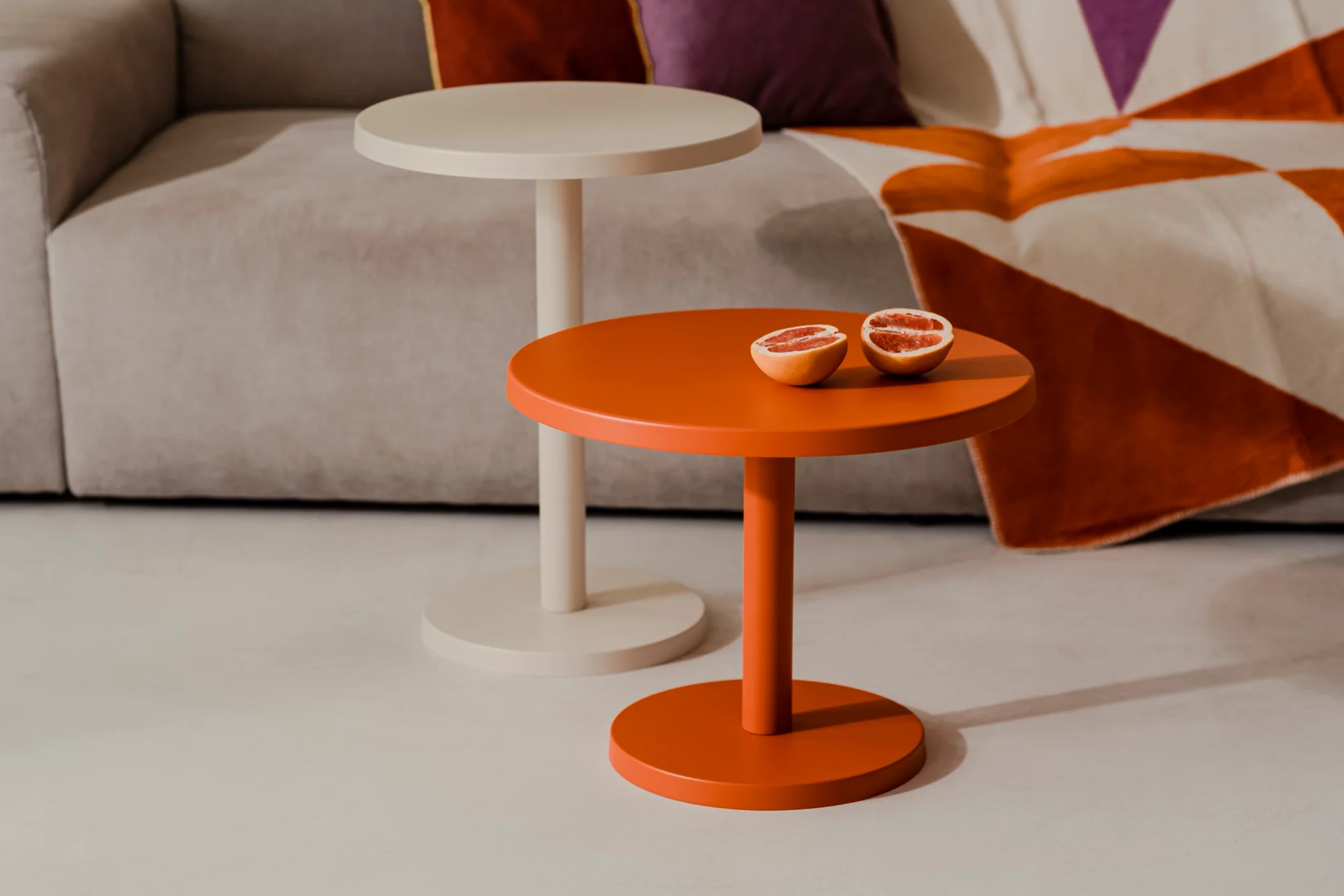 Table D'Appoint Odo - Petit - Orange Peel - Image 4