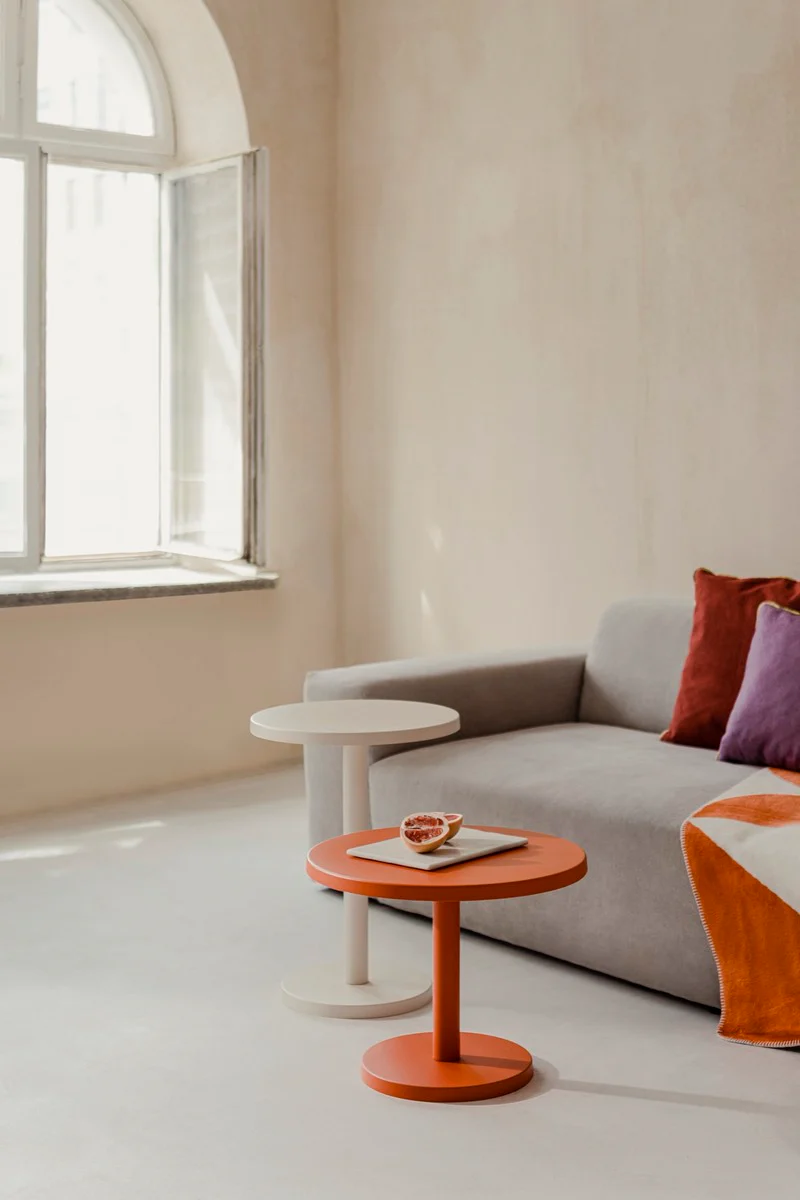 Table D'Appoint Odo - Grand - Piazza Beige - Image 3