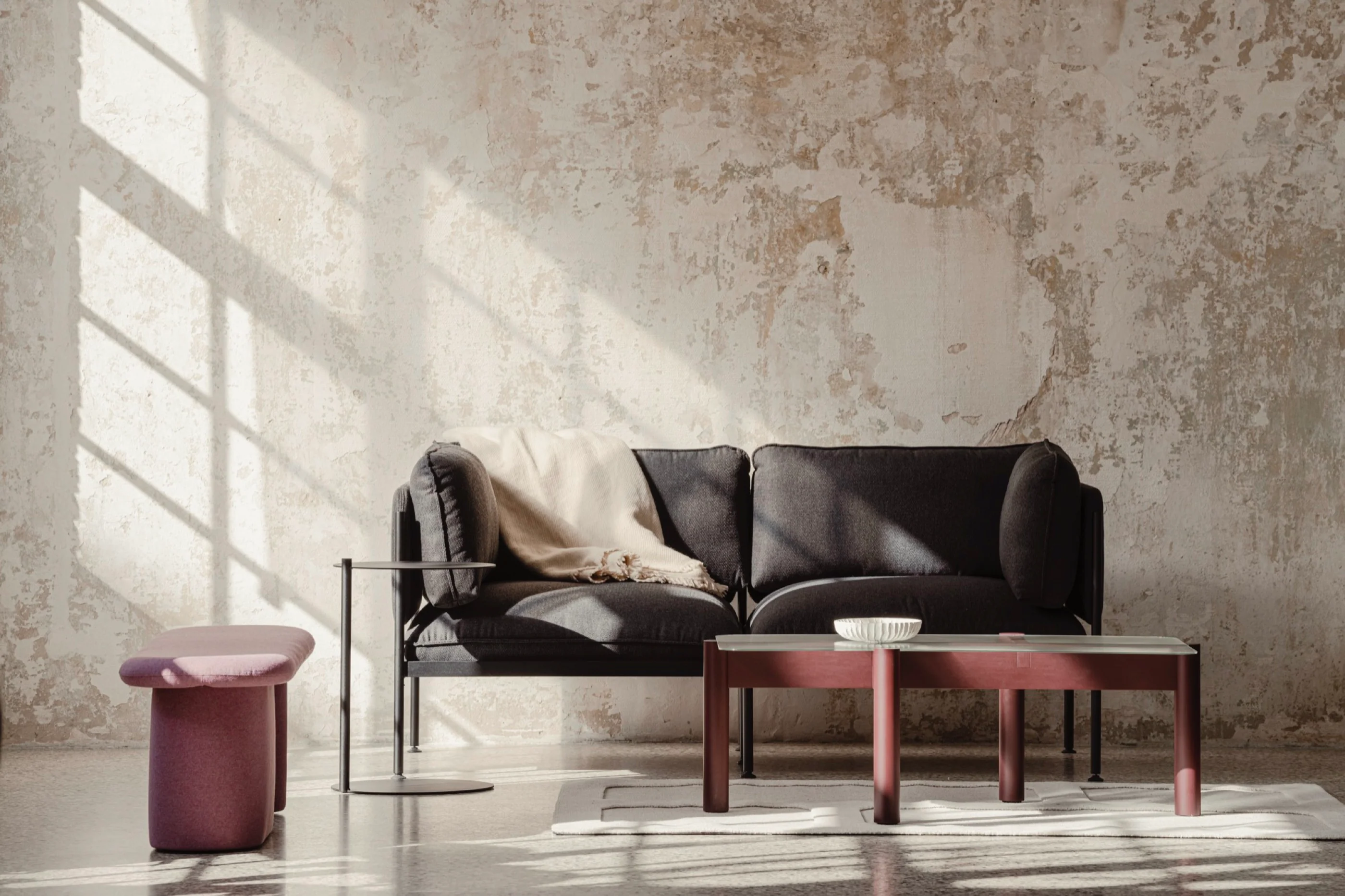 Table Basse Kob - Wine Berry - Image 4
