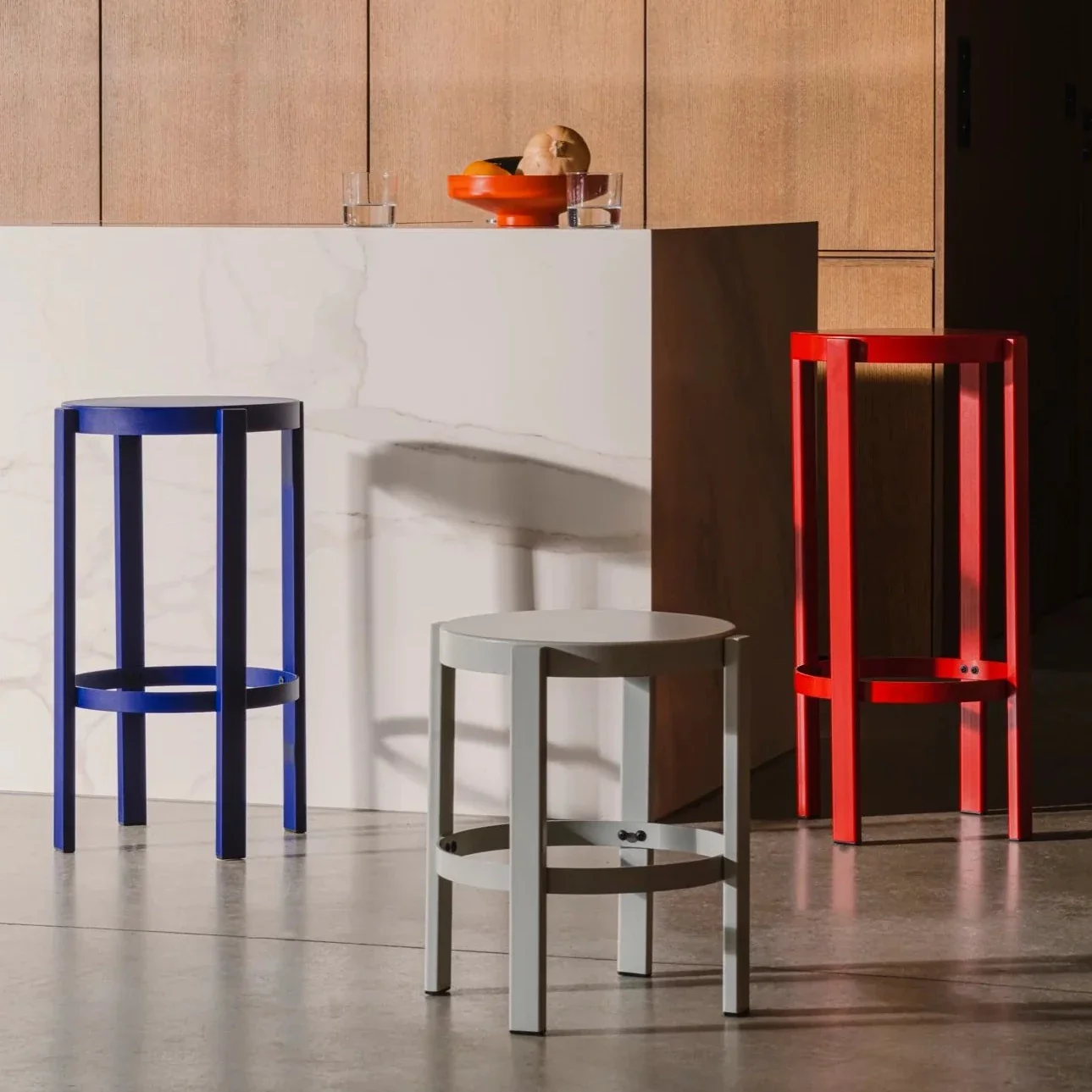 Tabouret Doon - Moyen - Blueberry Pie - Image 2