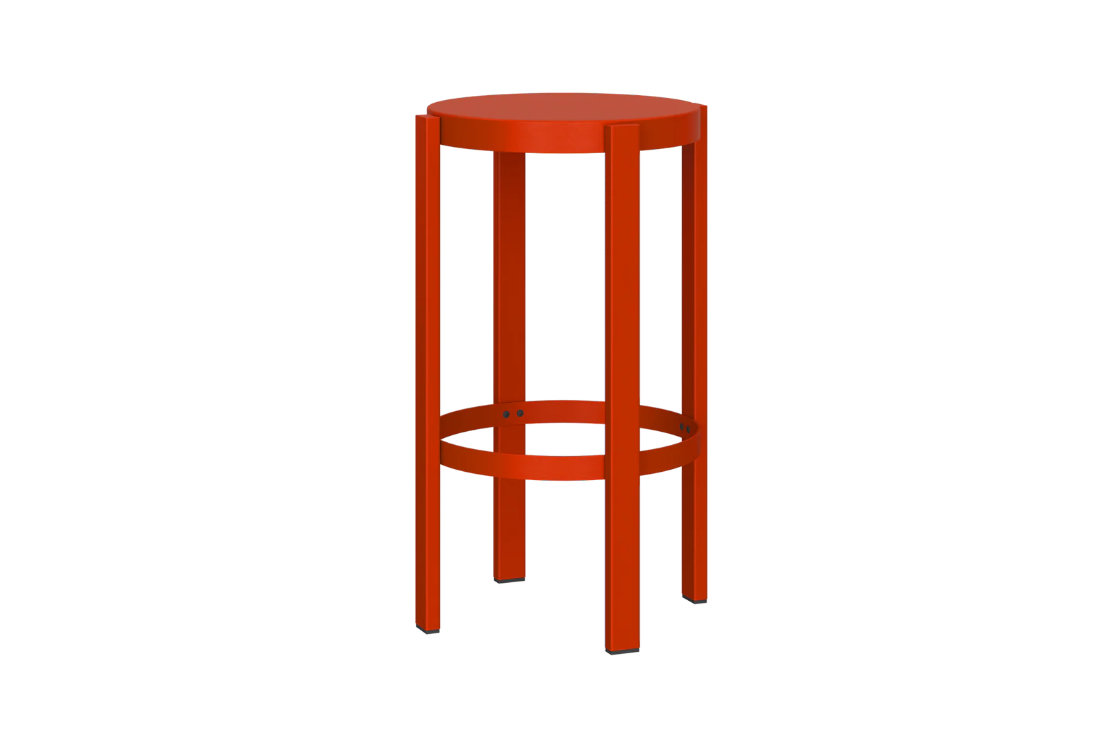 Tabouret Doon - Moyen - Tomato Red - Image 2